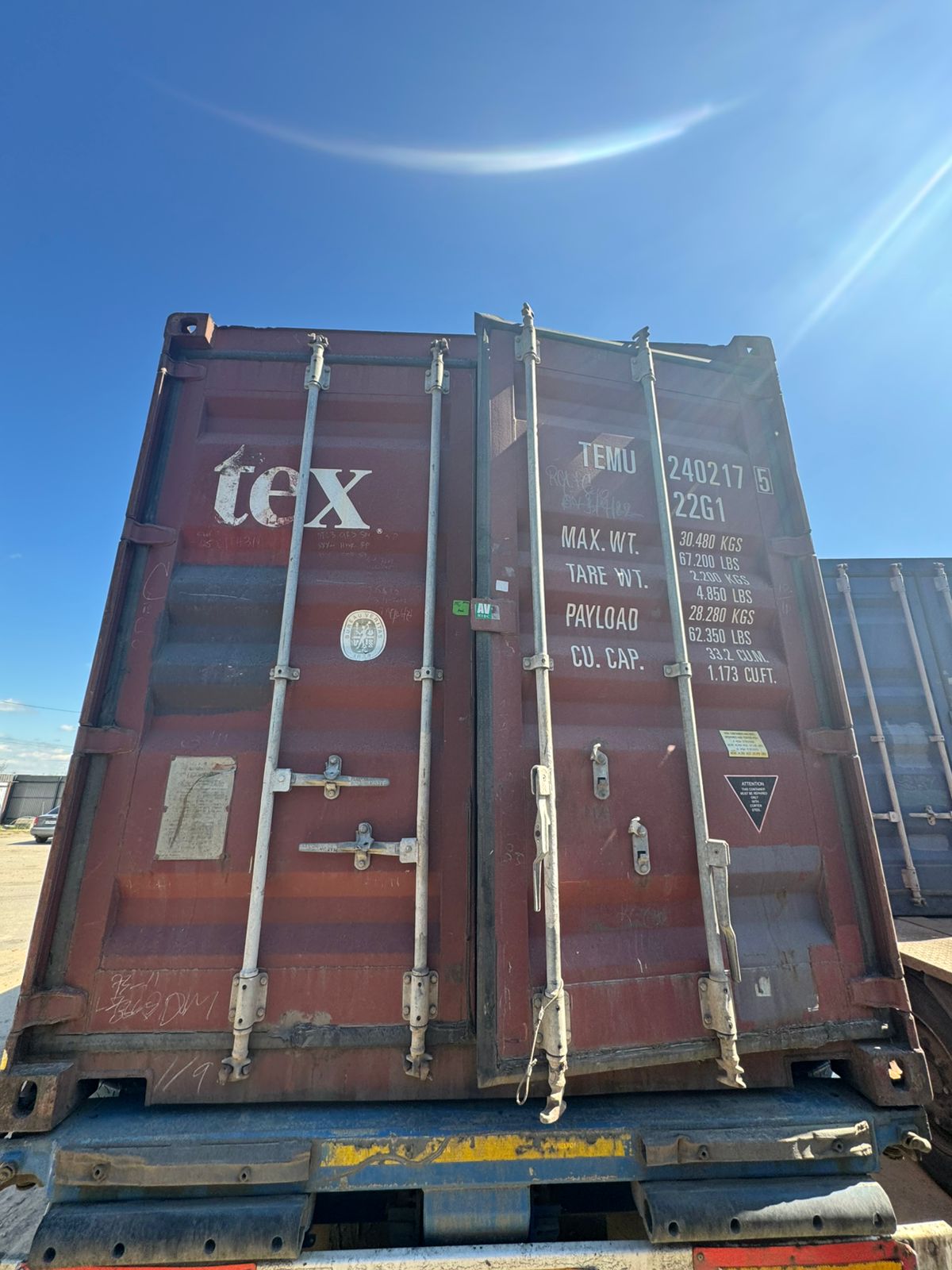 Морской контейнер TEMU2402175