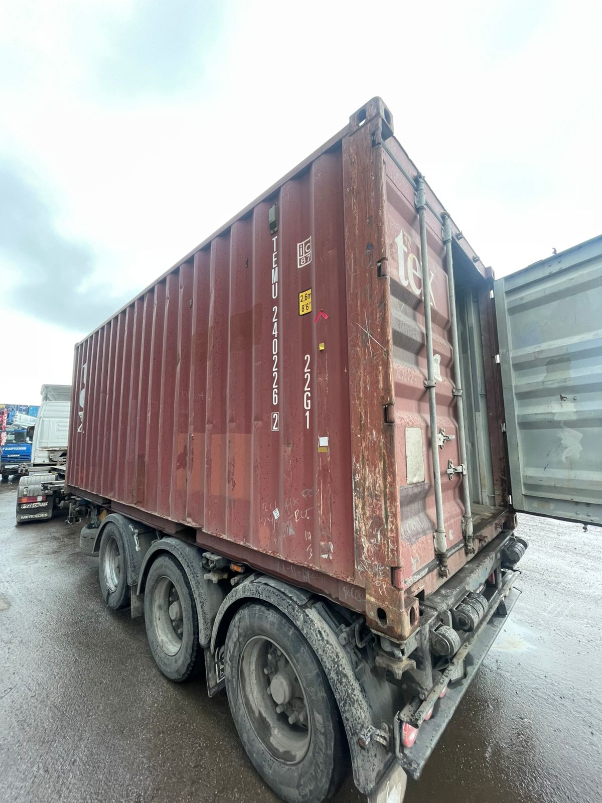 Морской контейнер TEMU2402262