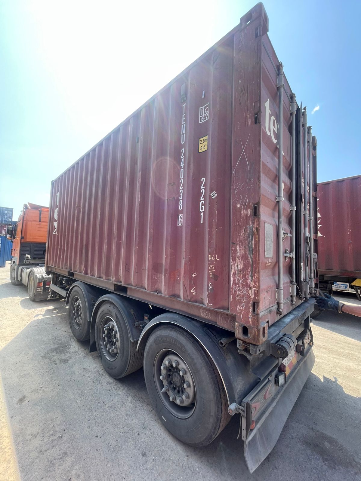 Морской контейнер TEMU2402386