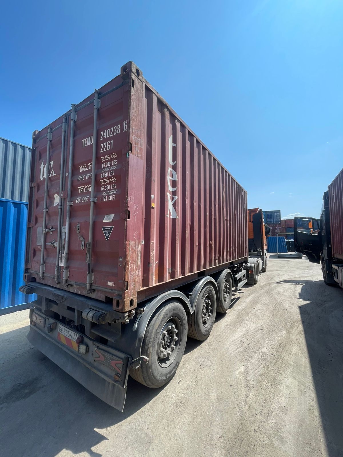 Морской контейнер TEMU2402386