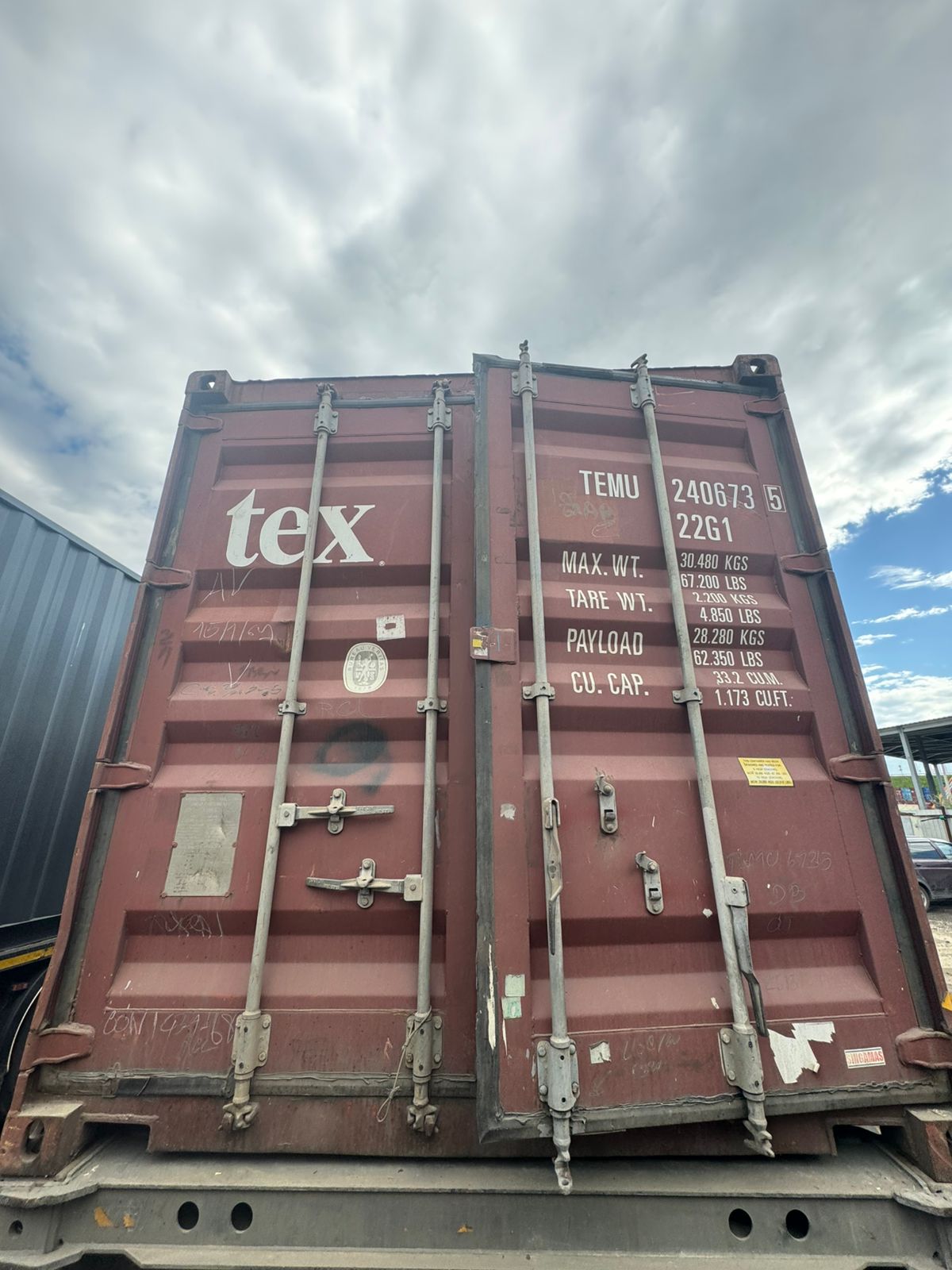 Морской контейнер TEMU2406735