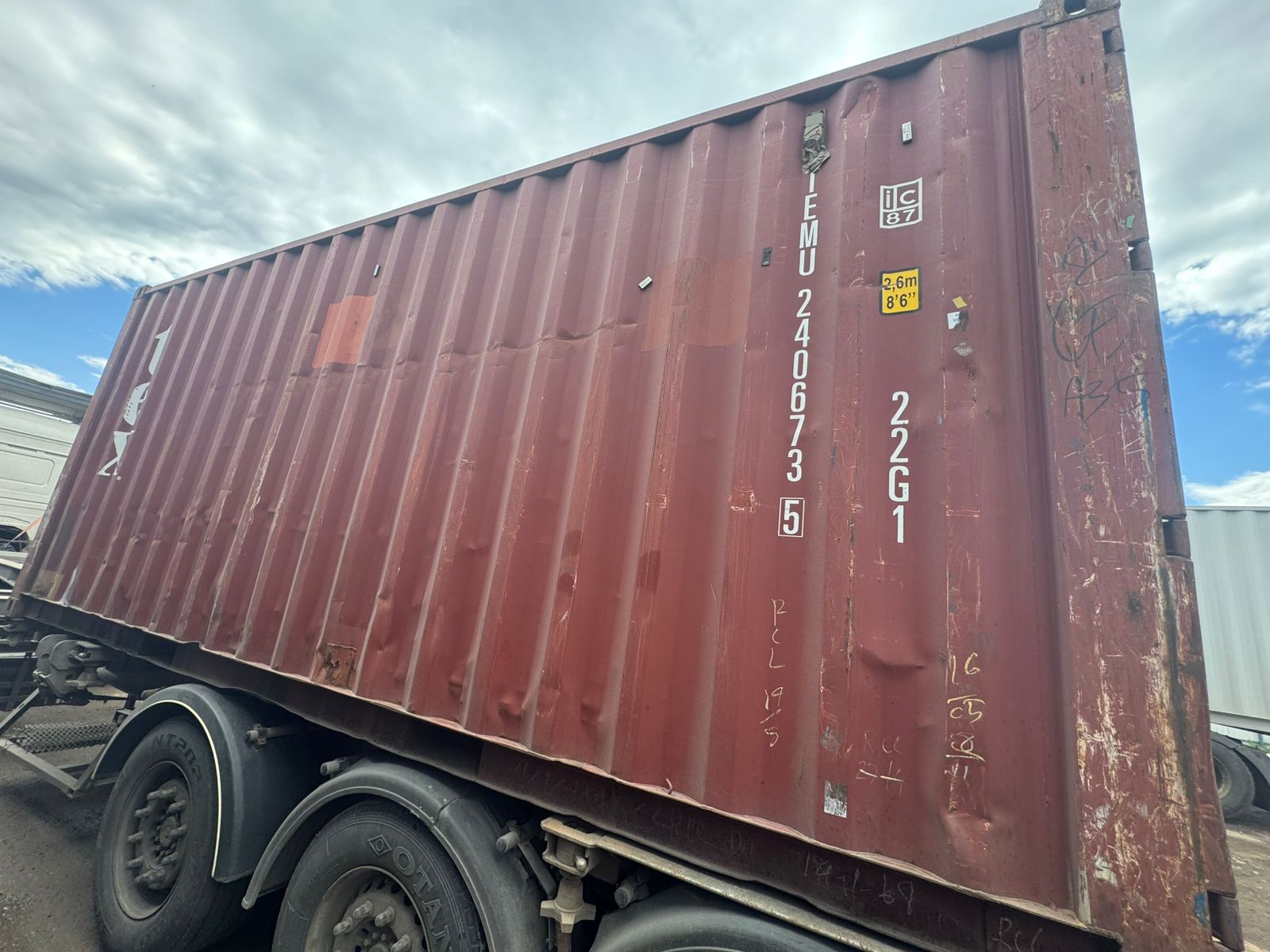 Морской контейнер TEMU2406735