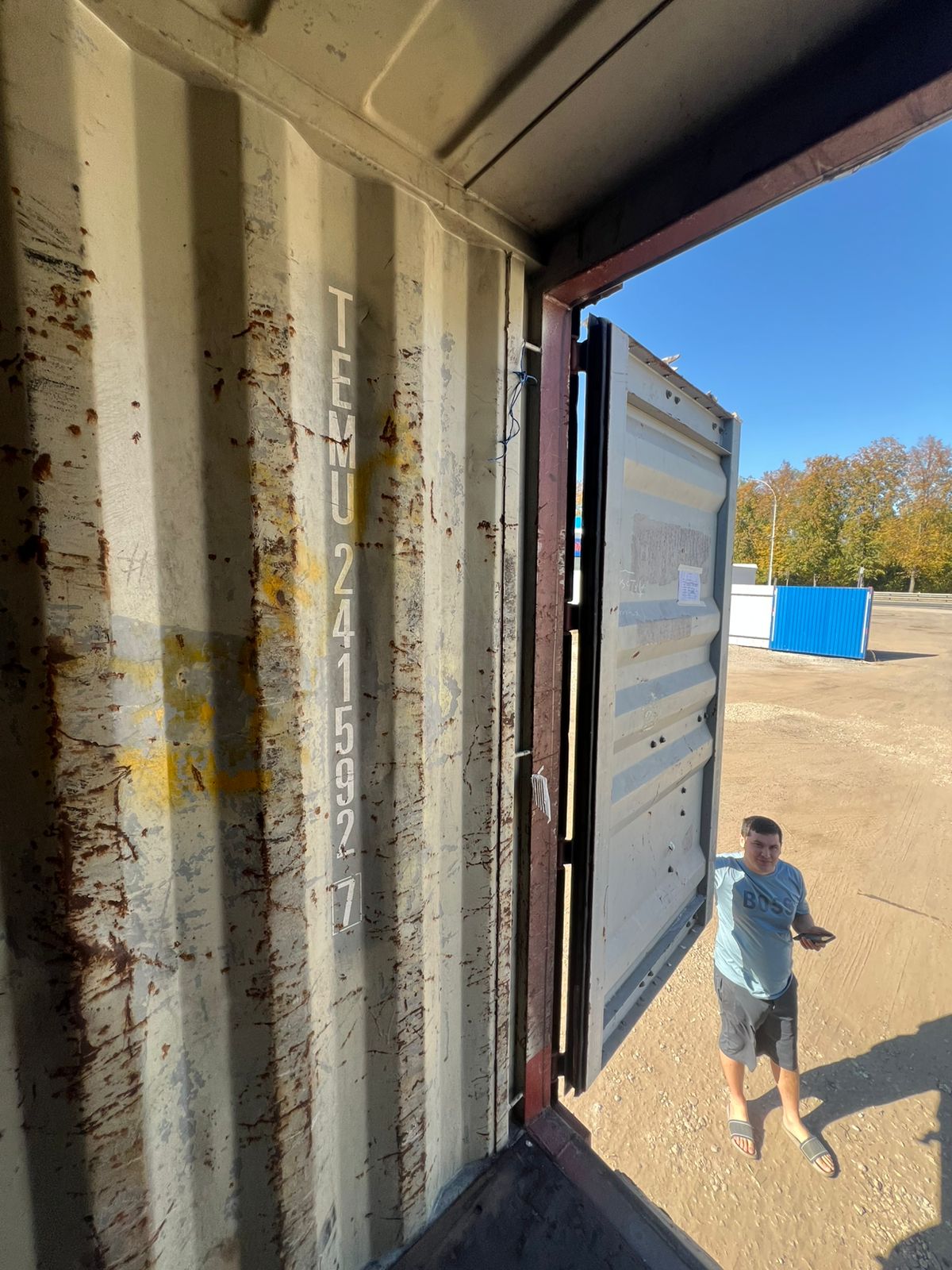 Морской контейнер TEMU2415927