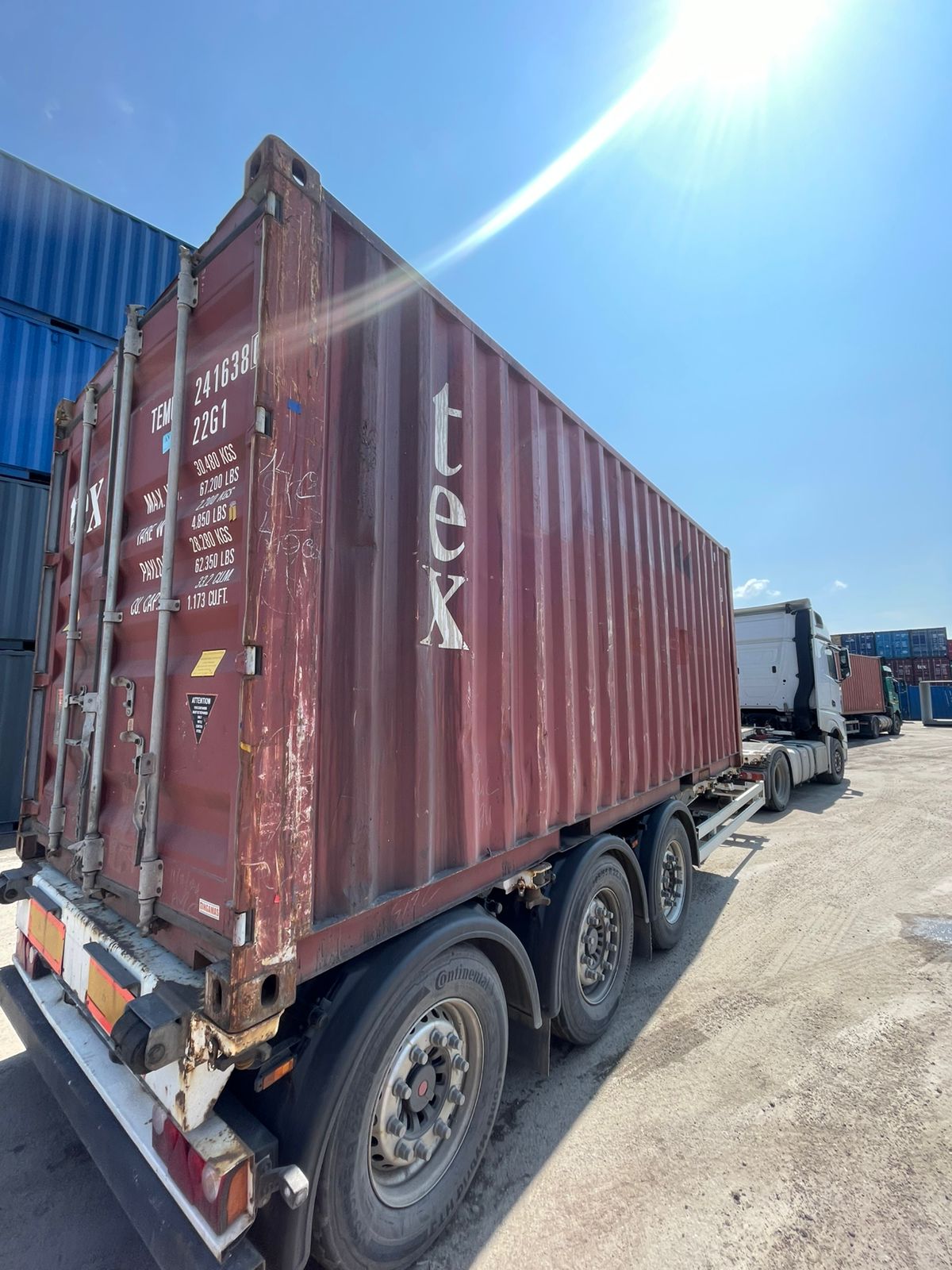 Морской контейнер TEMU2416380