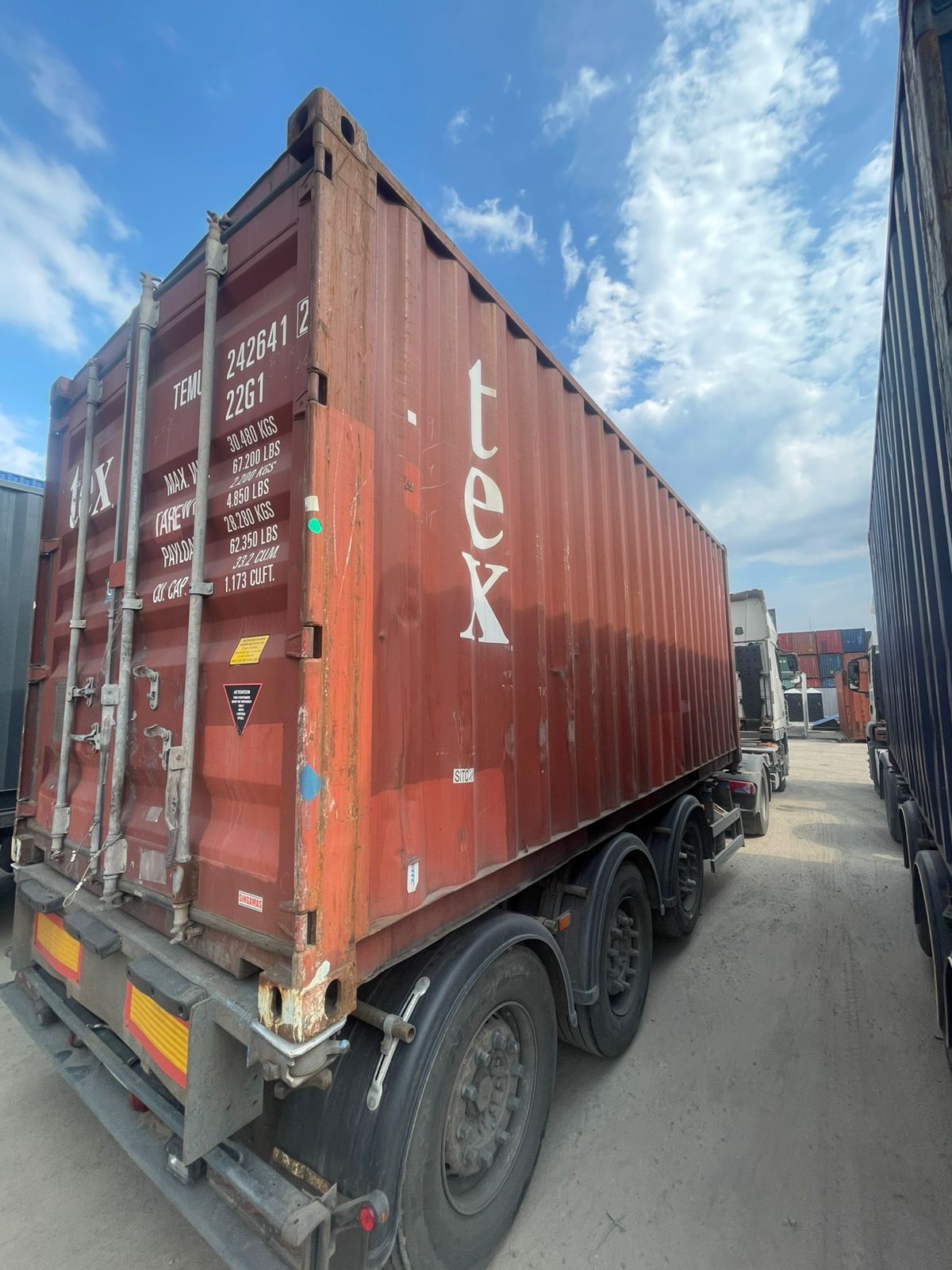 Морской контейнер TEMU2426412