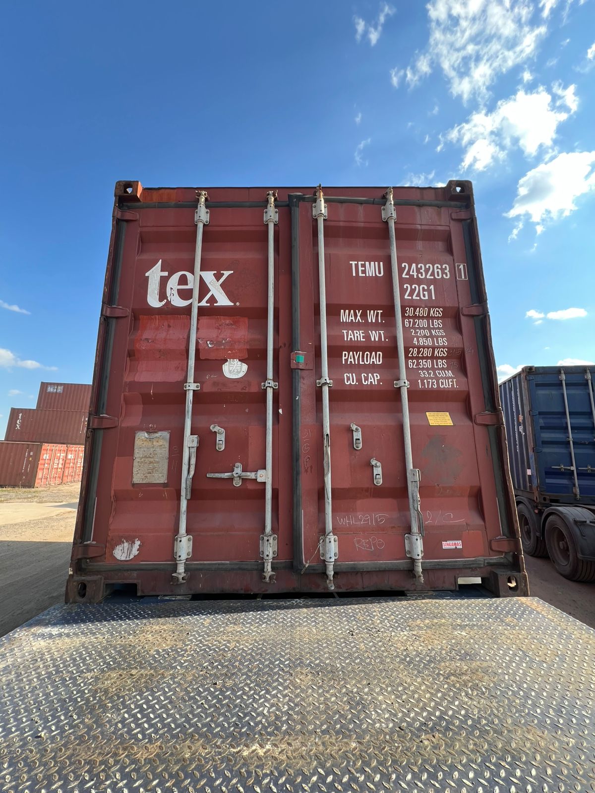Морской контейнер TEMU2432631