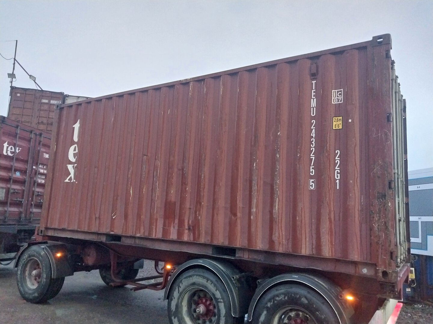 Морской контейнер TEMU2432755
