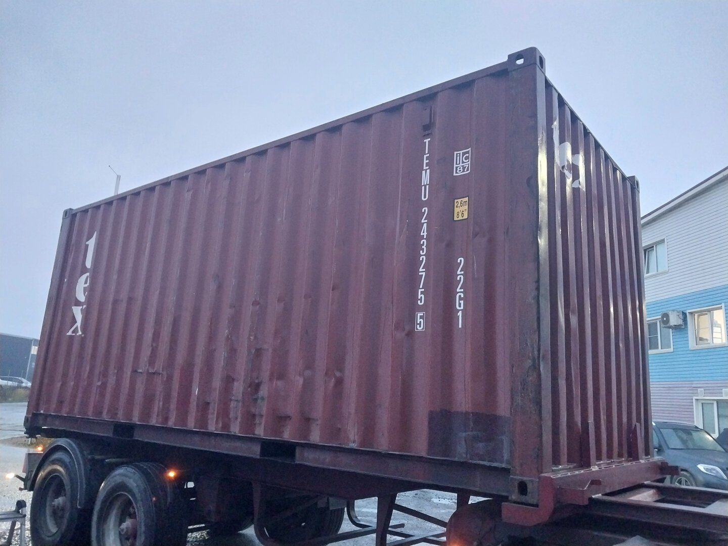 Морской контейнер TEMU2432755