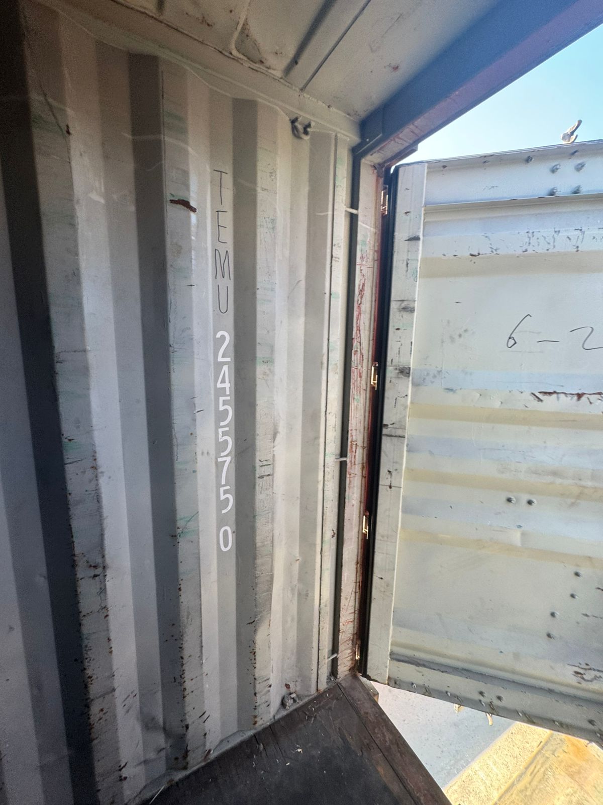 Морской контейнер TEMU2455750