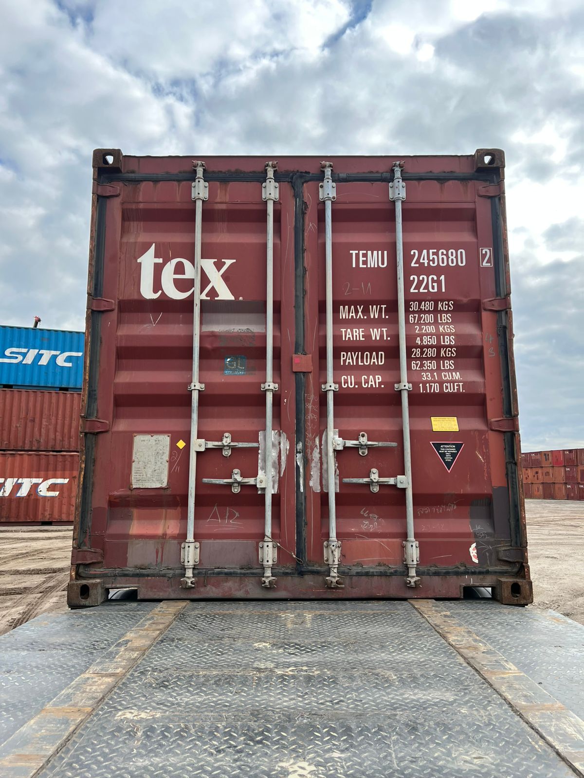 Морской контейнер TEMU2456802
