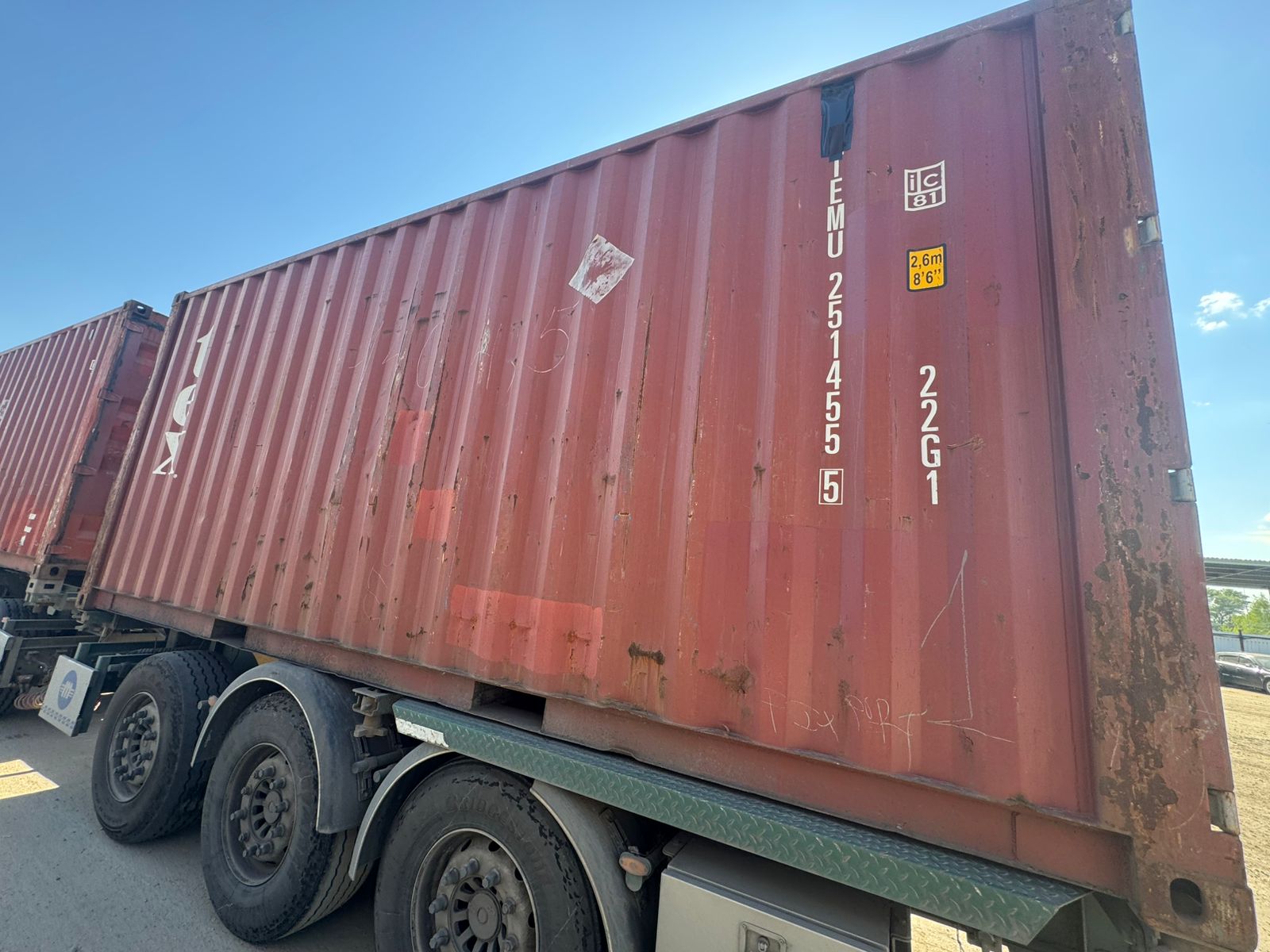 Морской контейнер TEMU2514555