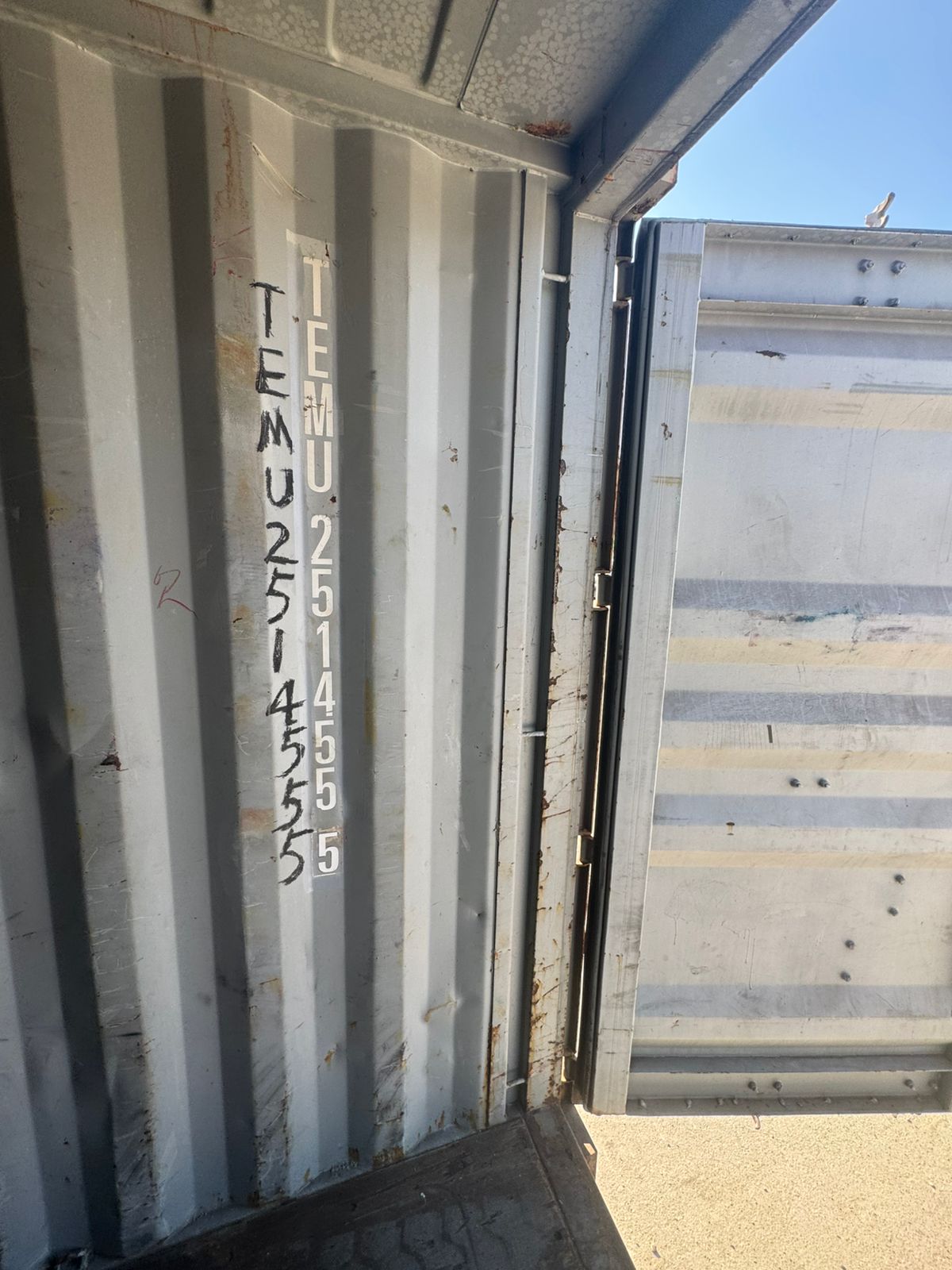 Морской контейнер TEMU2514555