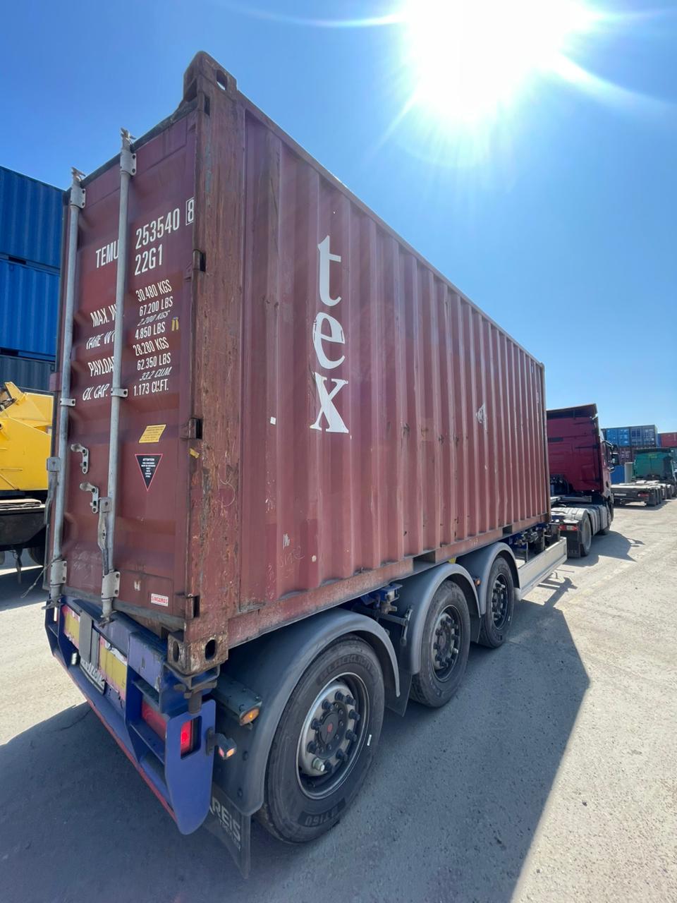 Морской контейнер TEMU2535408
