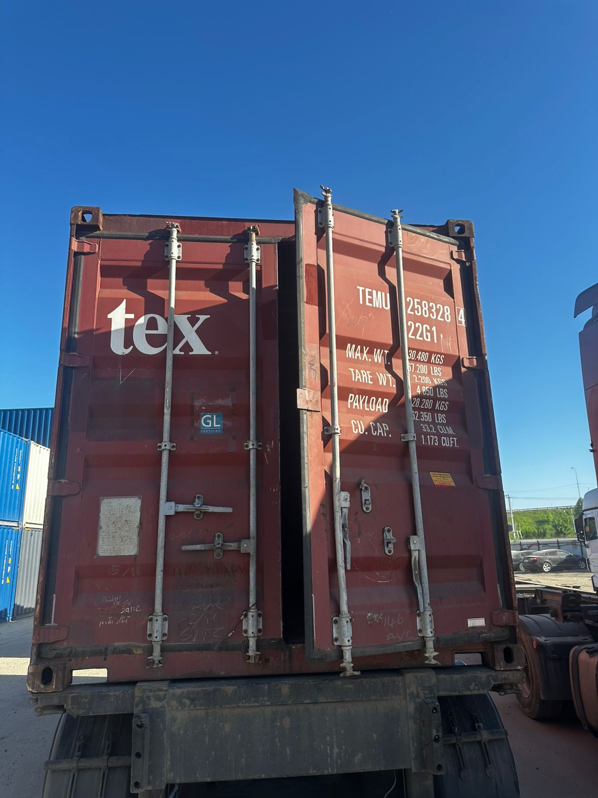 Морской контейнер TEMU2583284