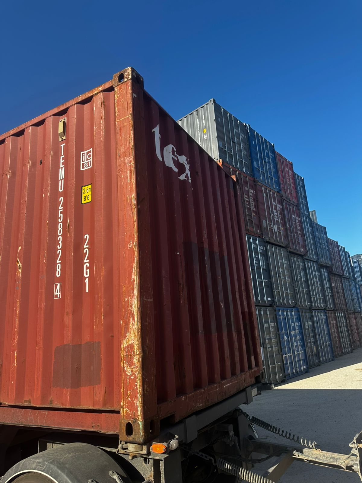 Морской контейнер TEMU2583284