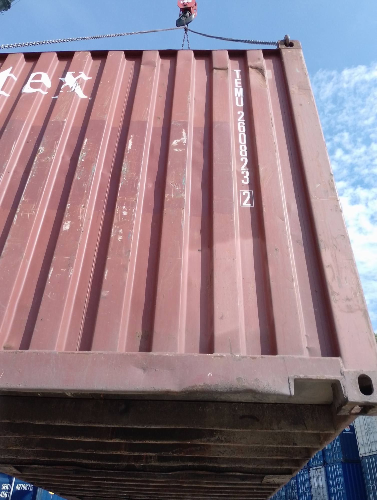 Морской контейнер TEMU2608232