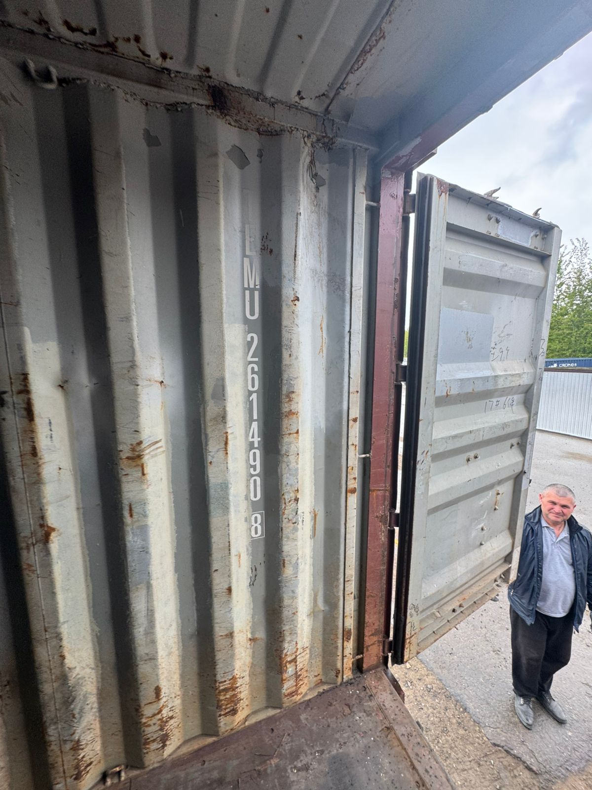 Морской контейнер TEMU2614908