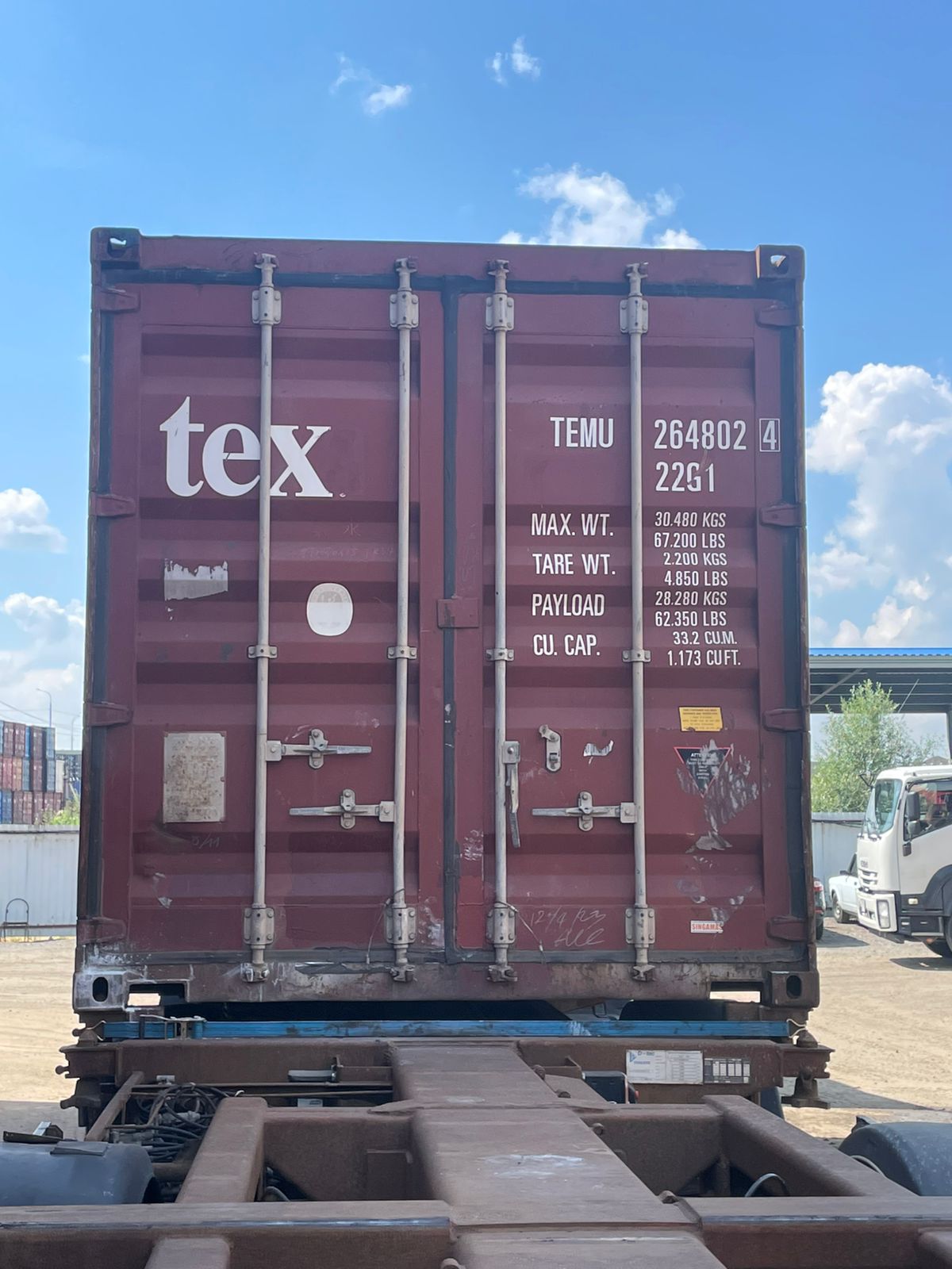 Морской контейнер TEMU2648024