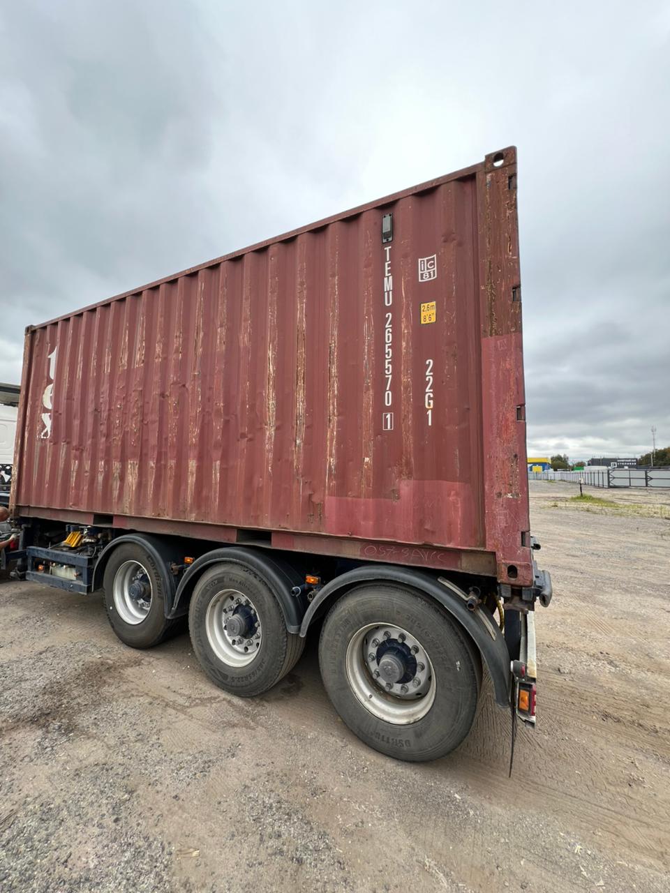 Морской контейнер TEMU2655701