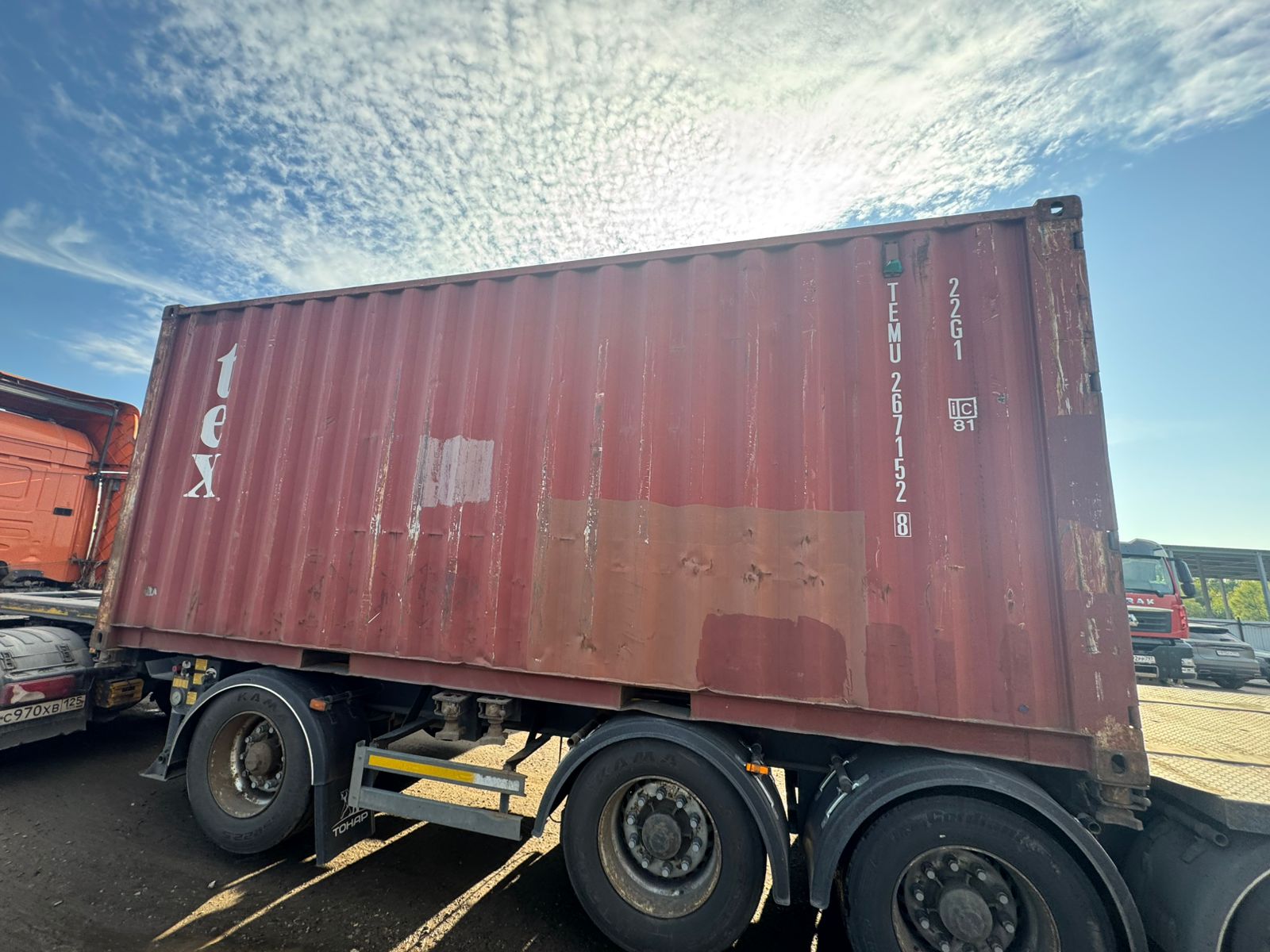 Морской контейнер TEMU2671528
