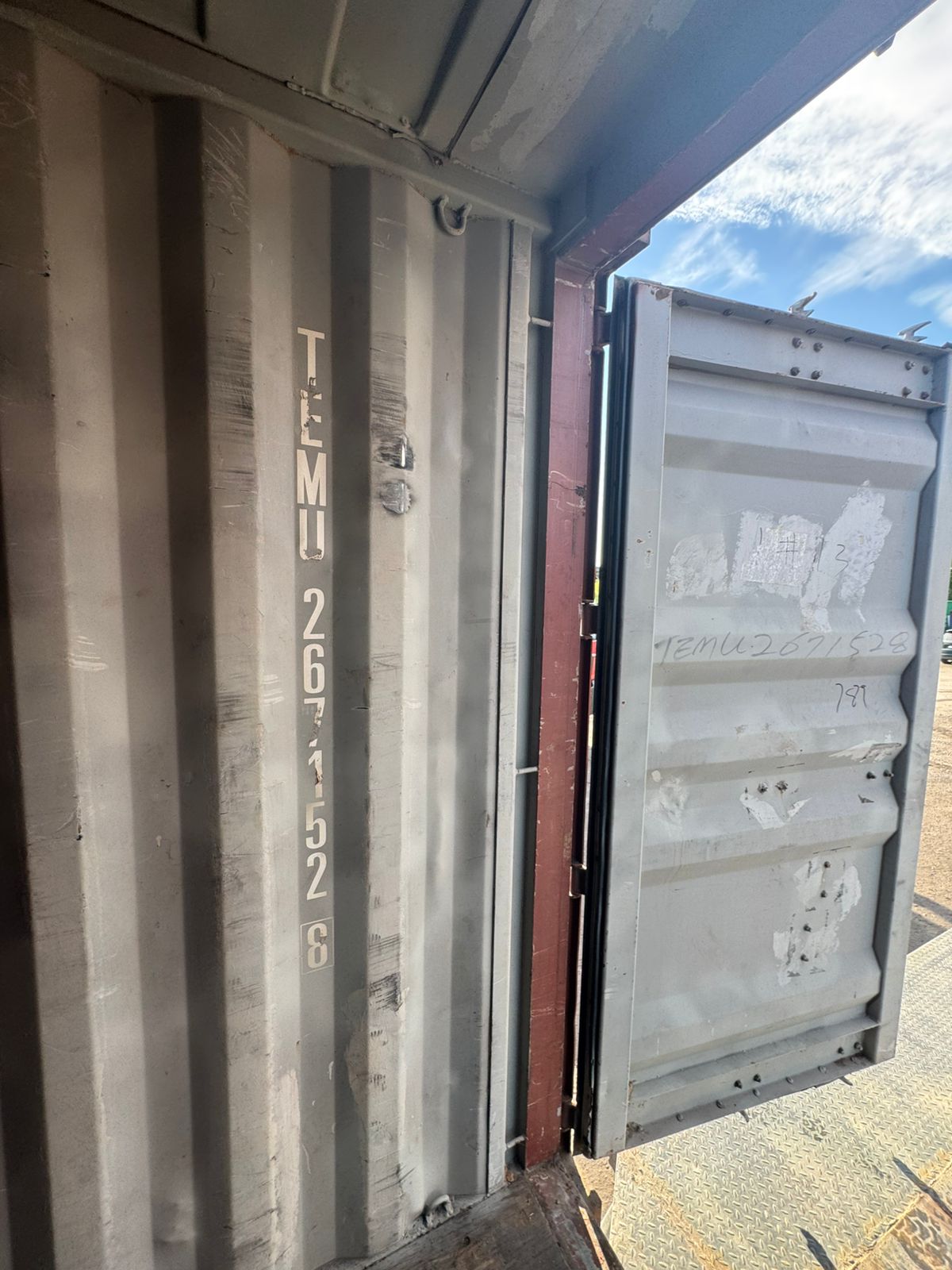 Морской контейнер TEMU2671528