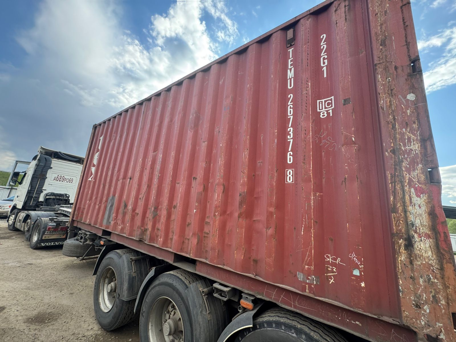 Морской контейнер TEMU2673768