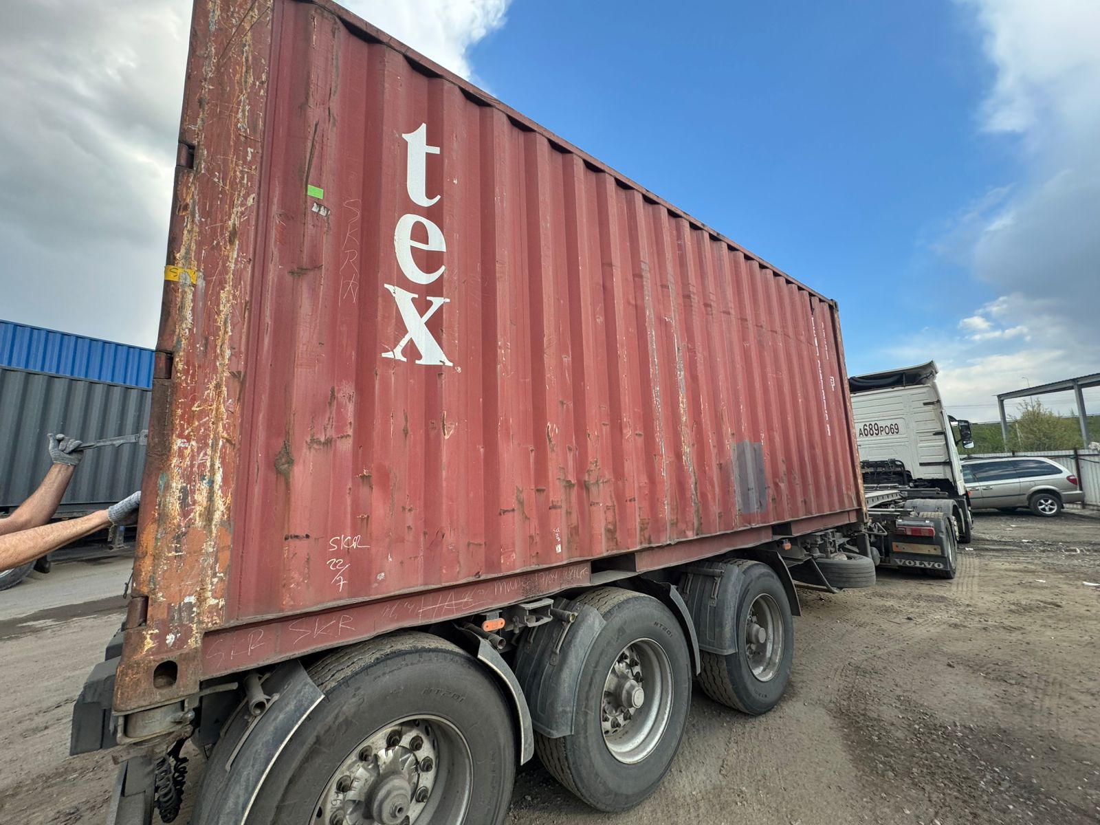 Морской контейнер TEMU2673768