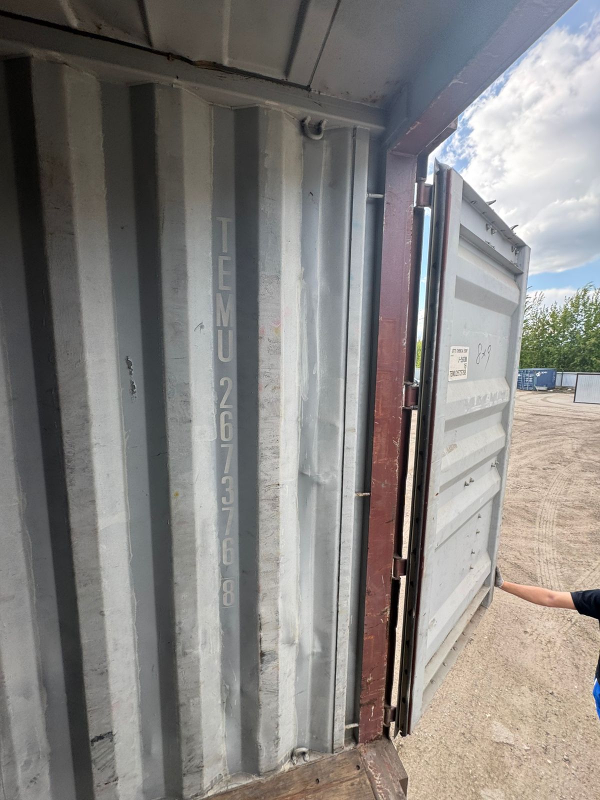 Морской контейнер TEMU2673768