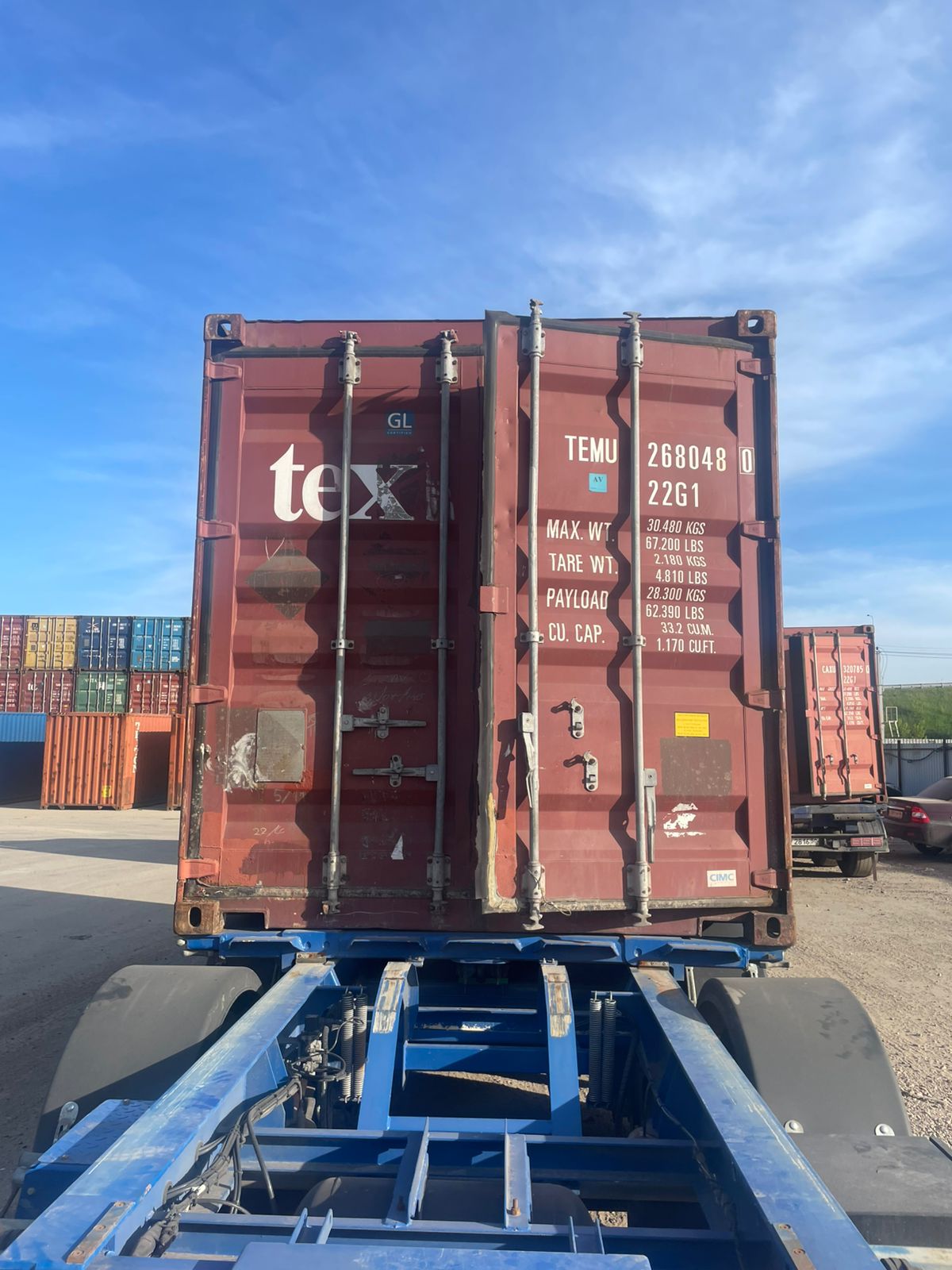 Морской контейнер TEMU2680480