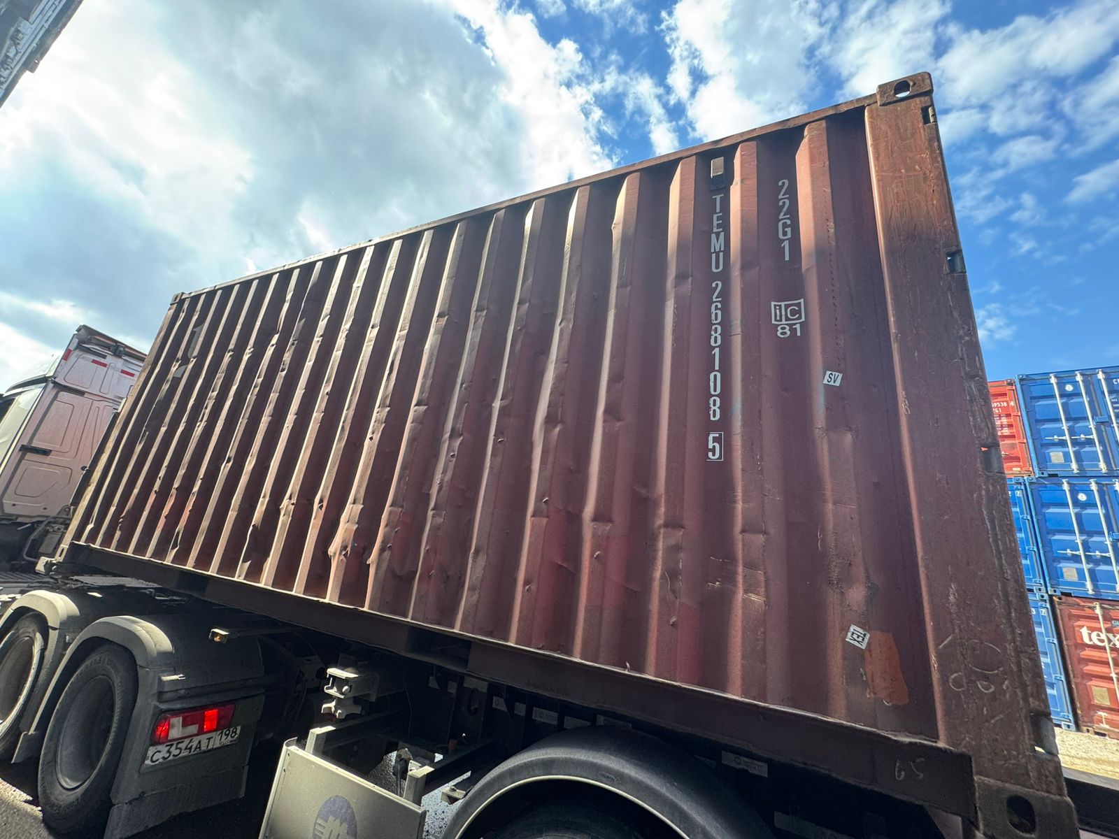 Морской контейнер TEMU2681085
