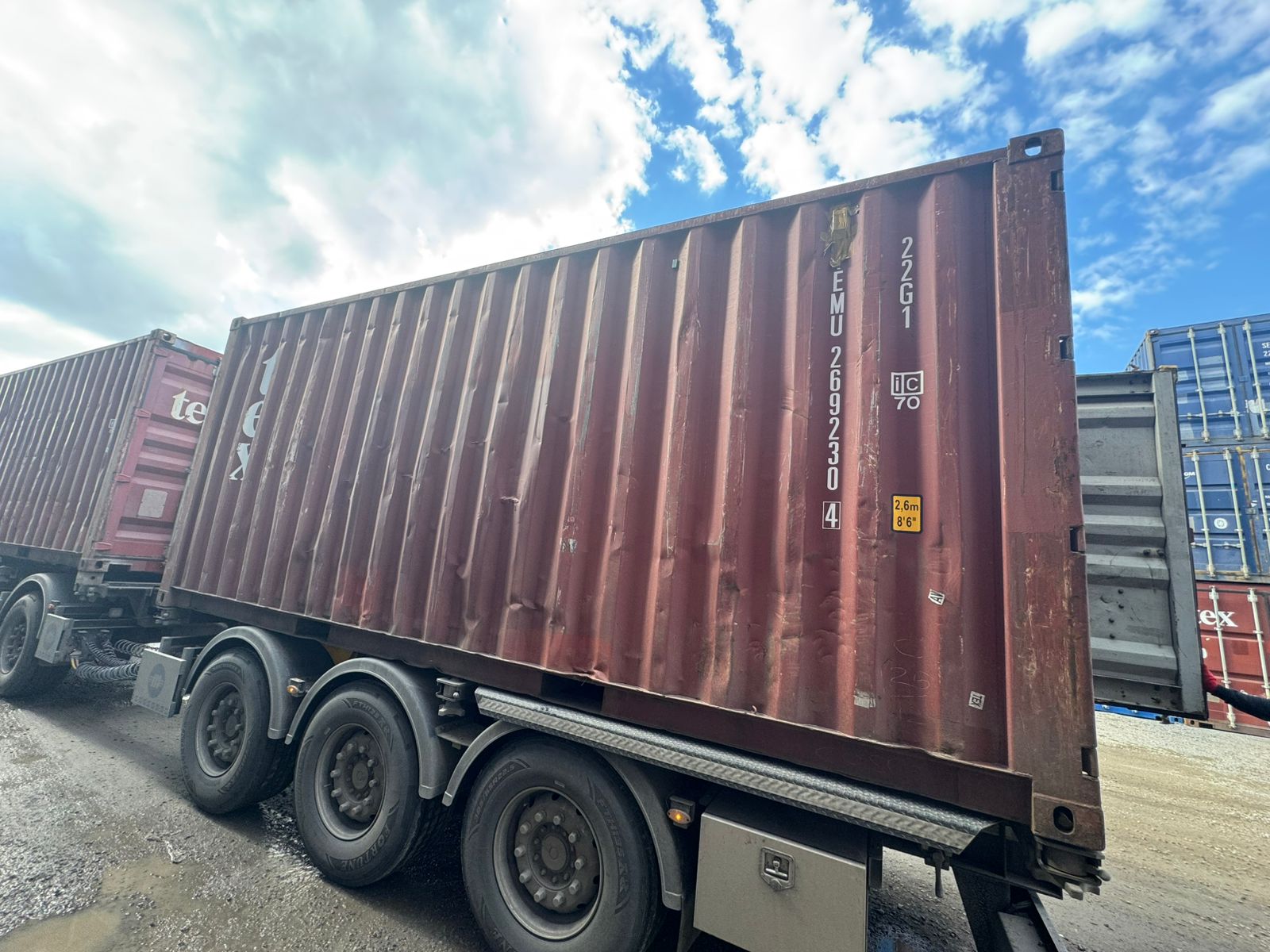 Морской контейнер TEMU2692304