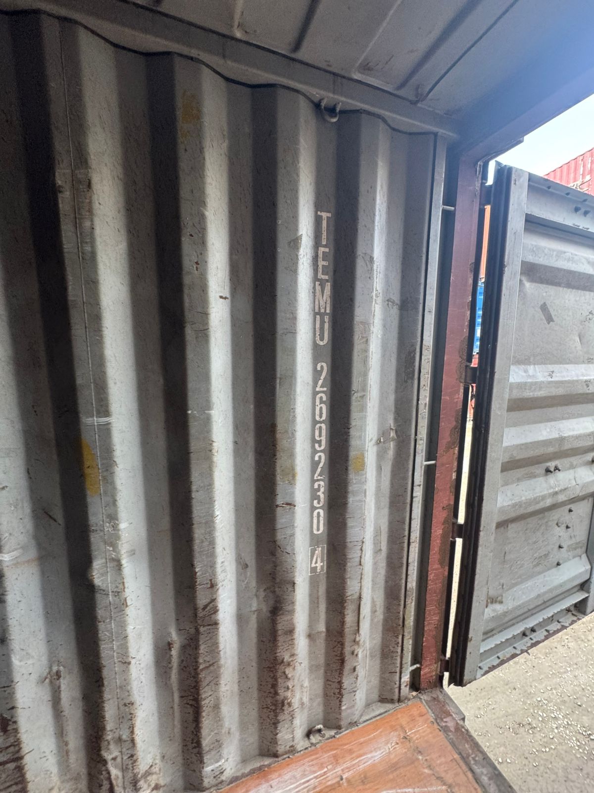 Морской контейнер TEMU2692304