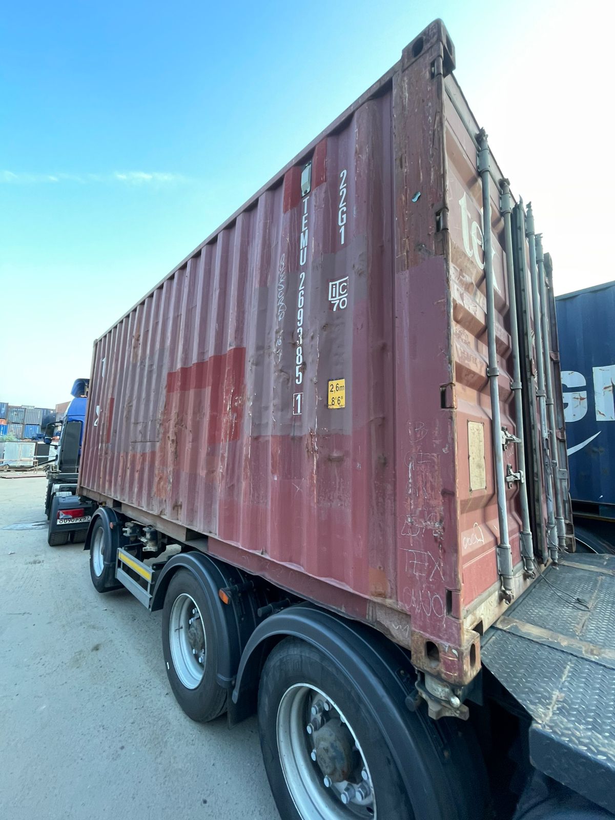 Морской контейнер TEMU2693851