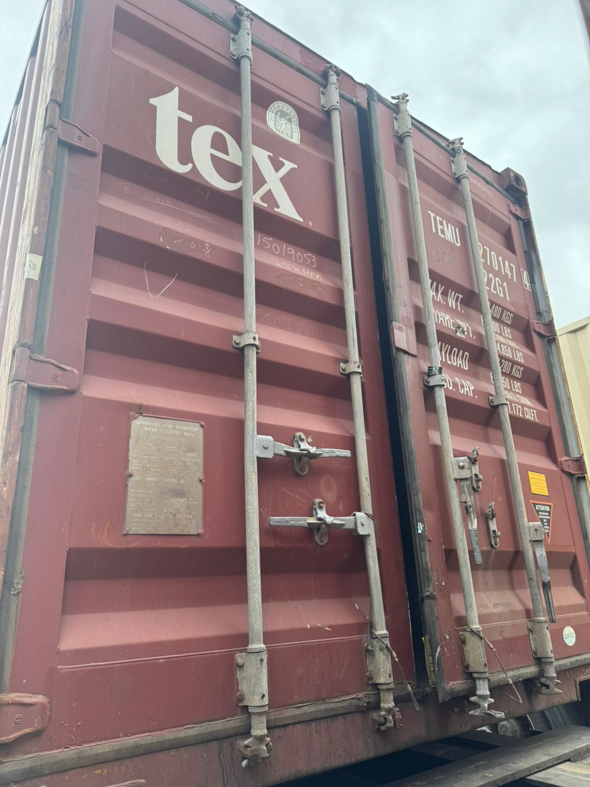 Морской контейнер TEMU2701474