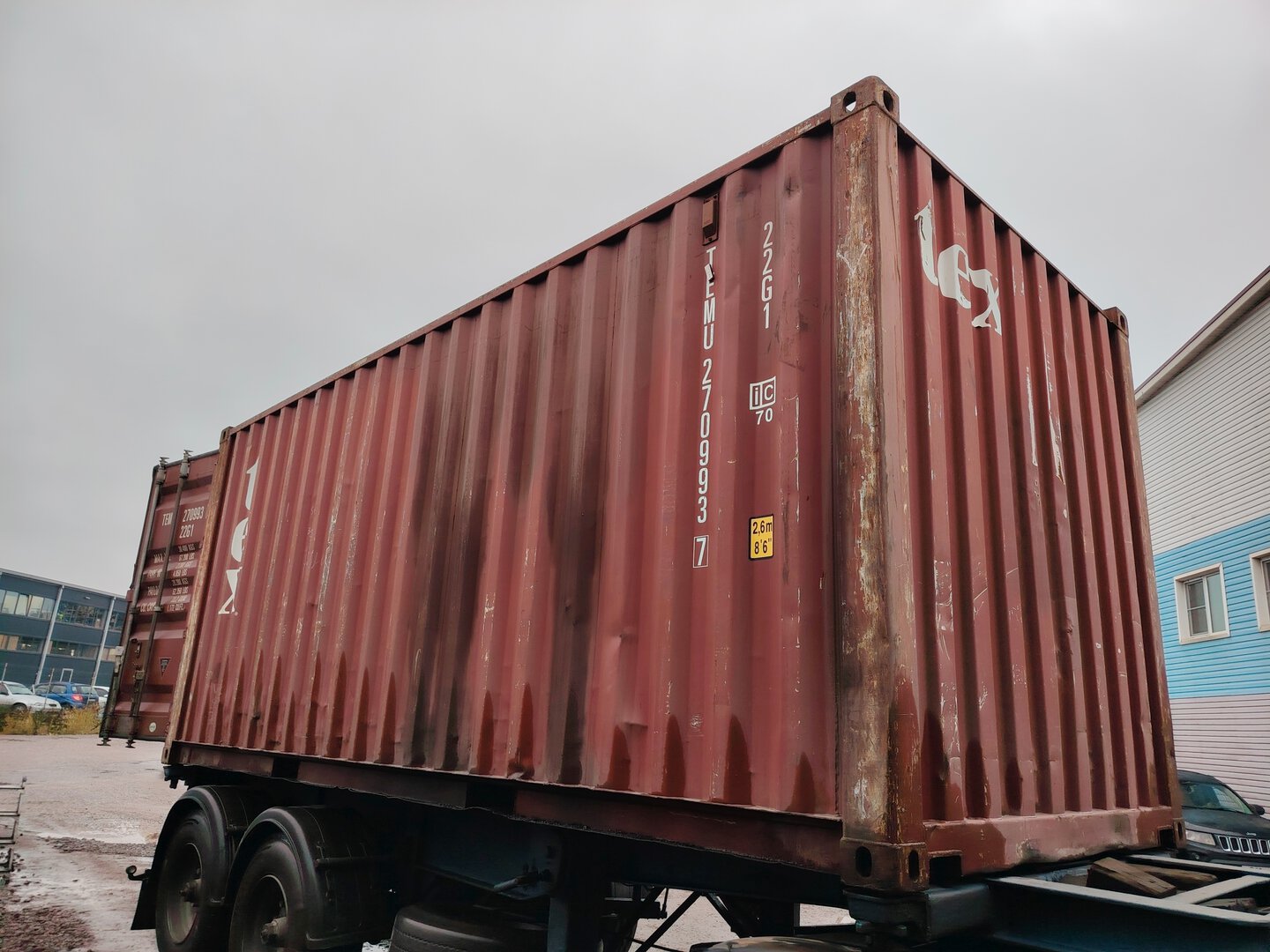 Морской контейнер TEMU2709937