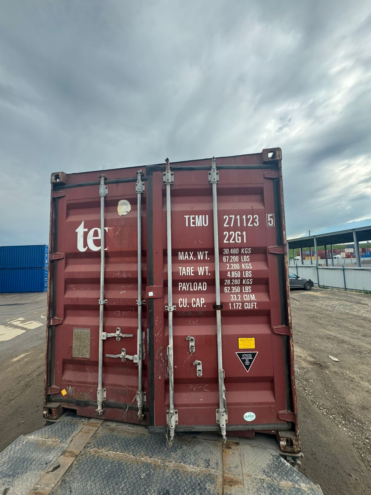 Морской контейнер TEMU2711235