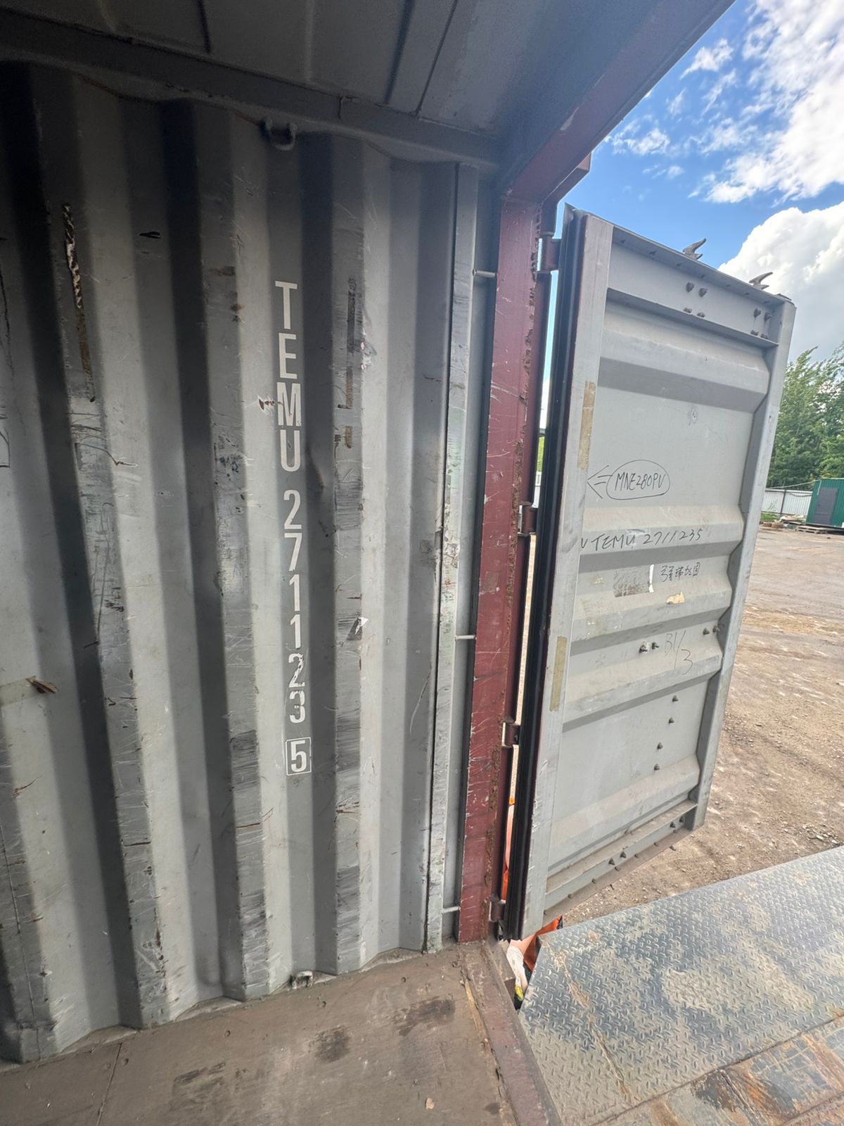 Морской контейнер TEMU2711235