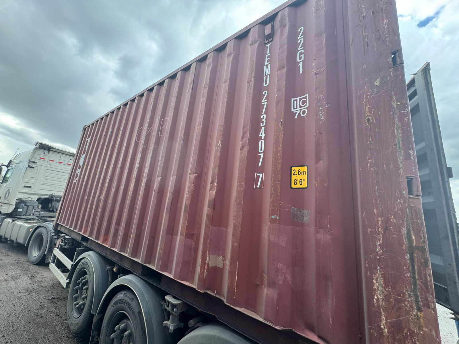 Морской контейнер TEMU2734077