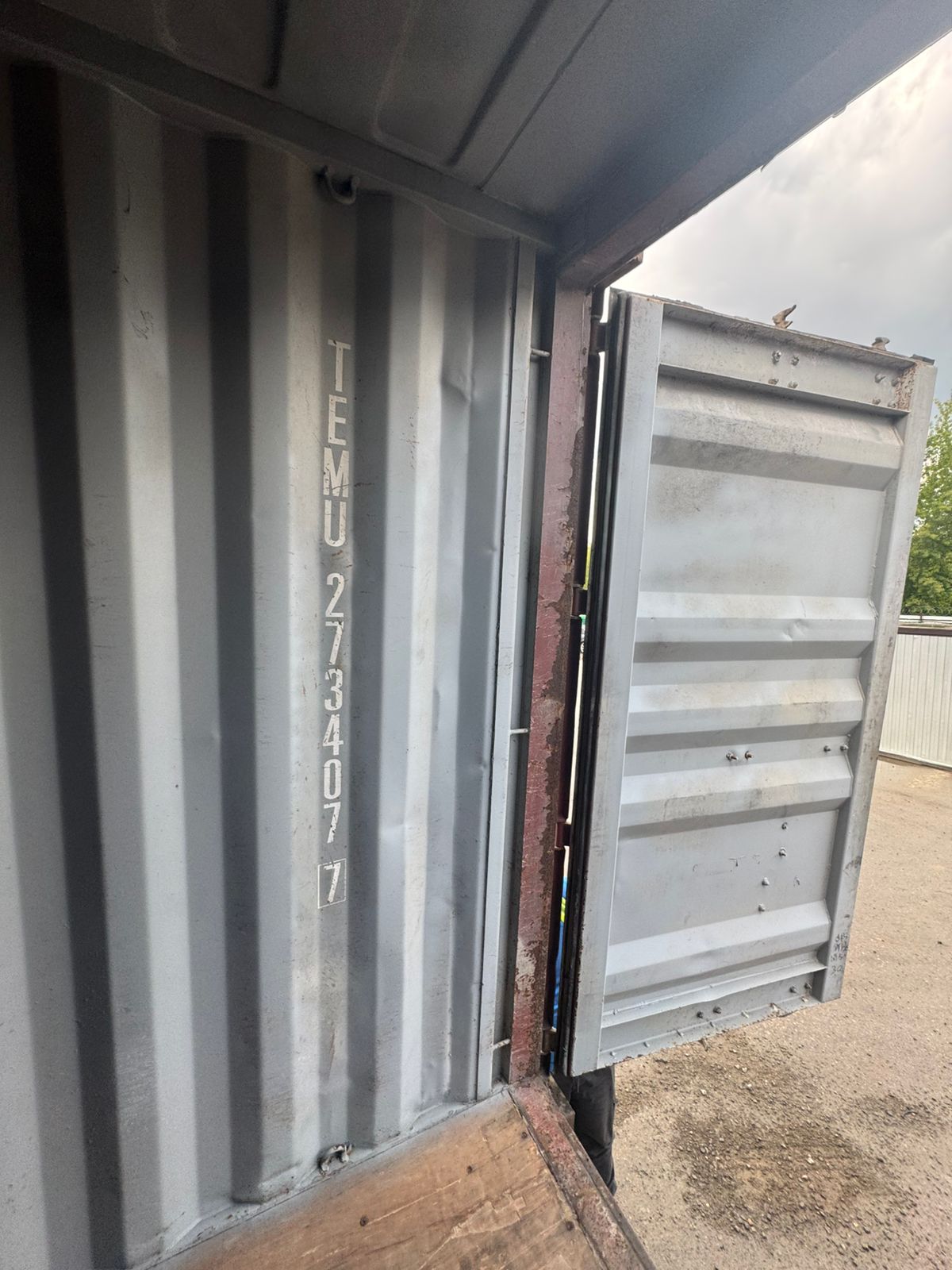 Морской контейнер TEMU2734077