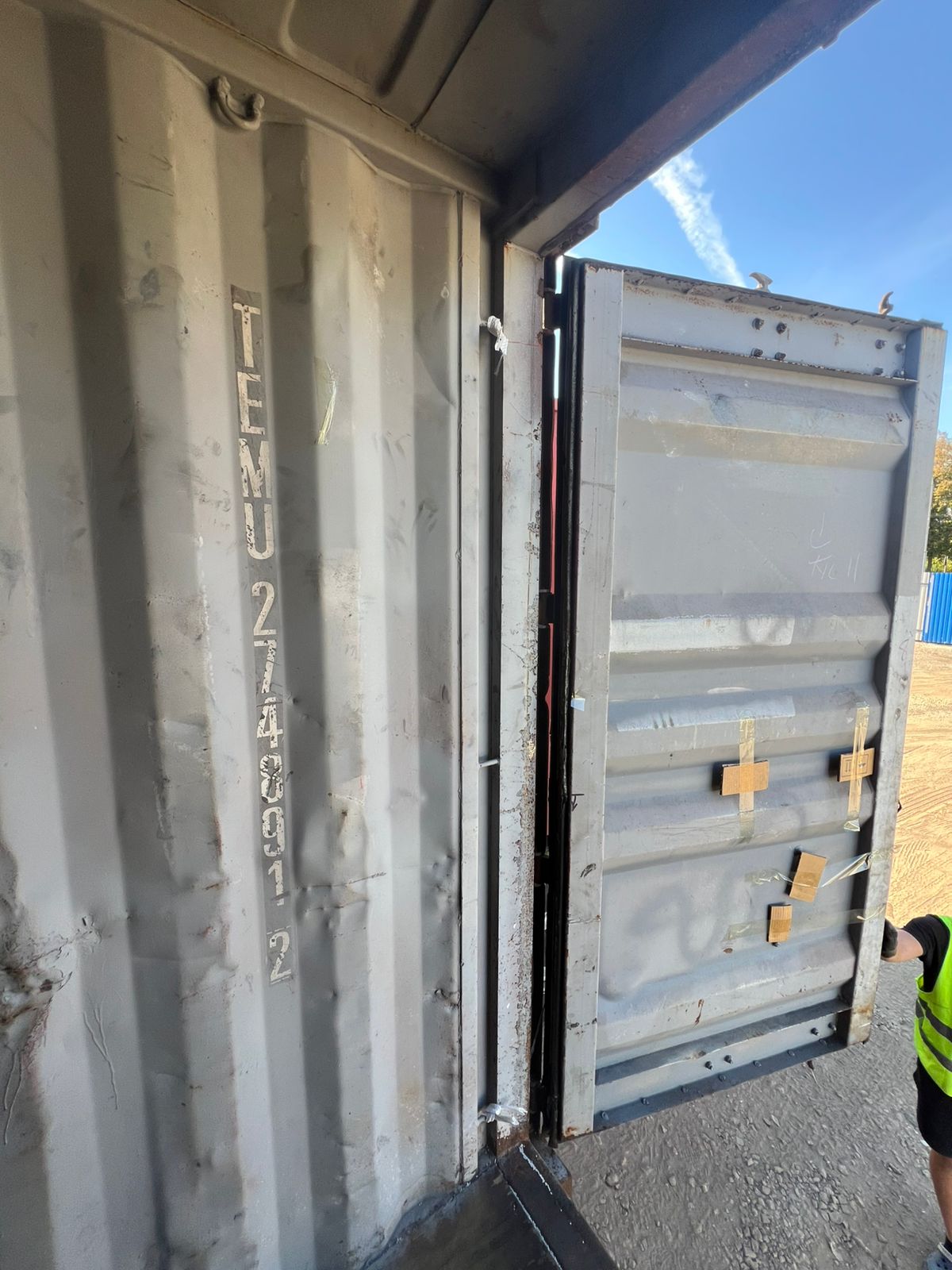 Морской контейнер TEMU2748912