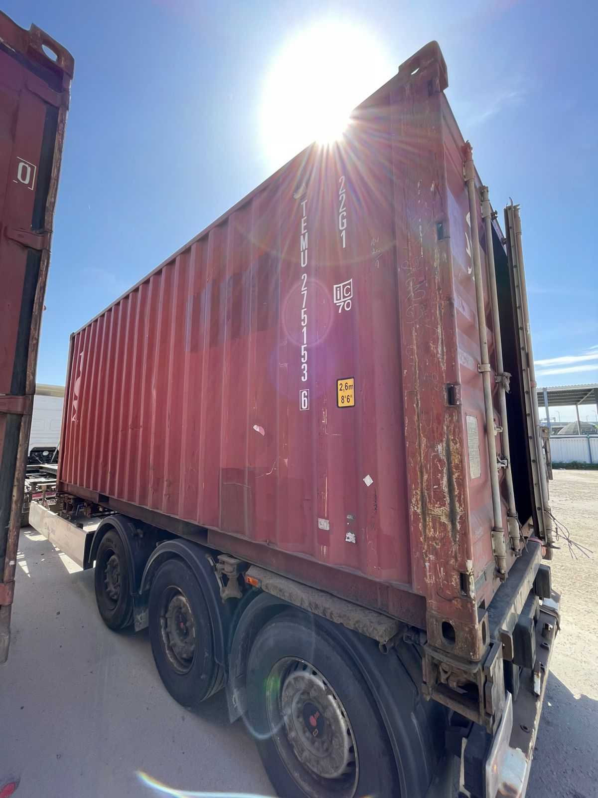 Морской контейнер TEMU2751536