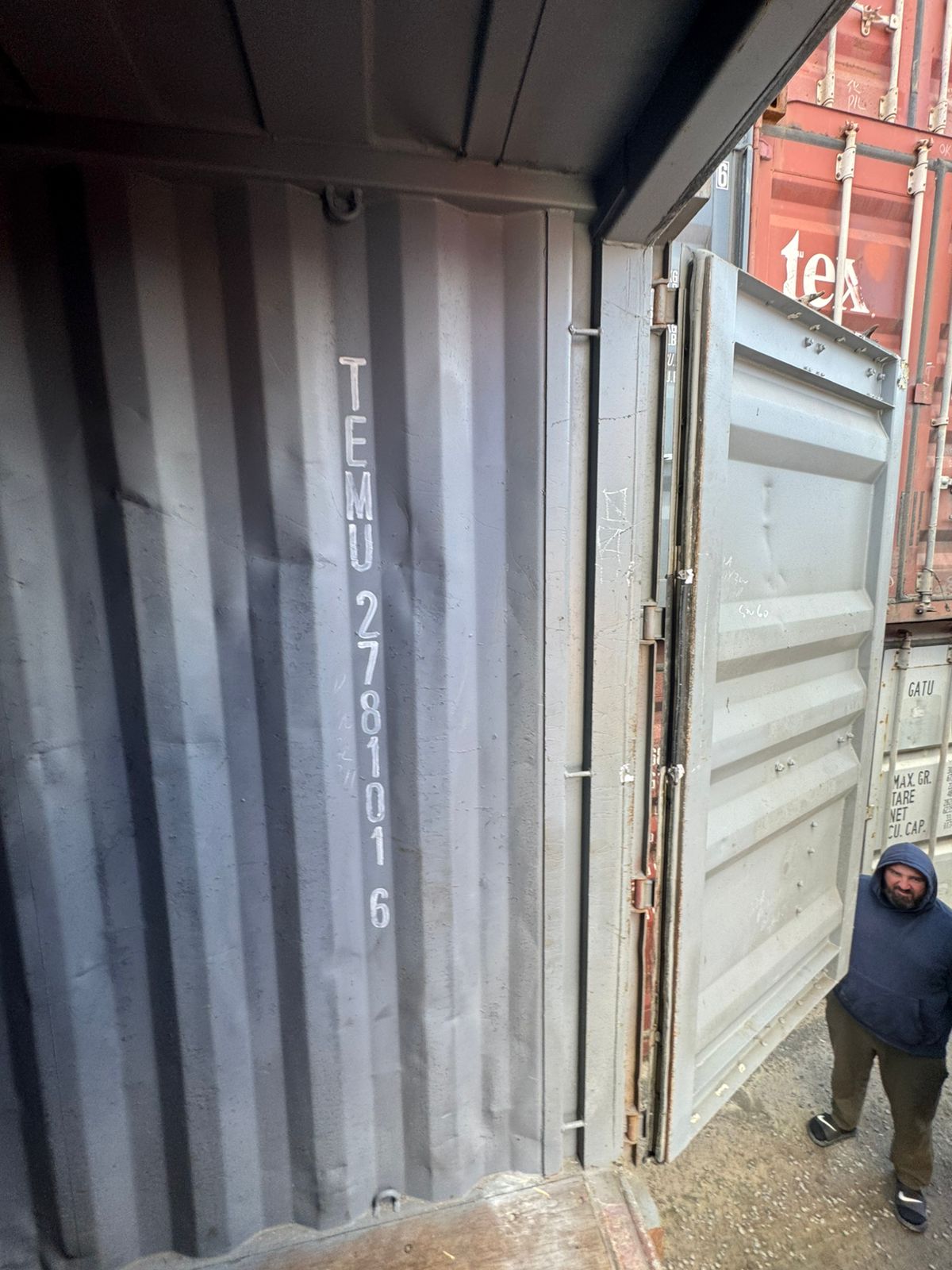 Морской контейнер TEMU2781016