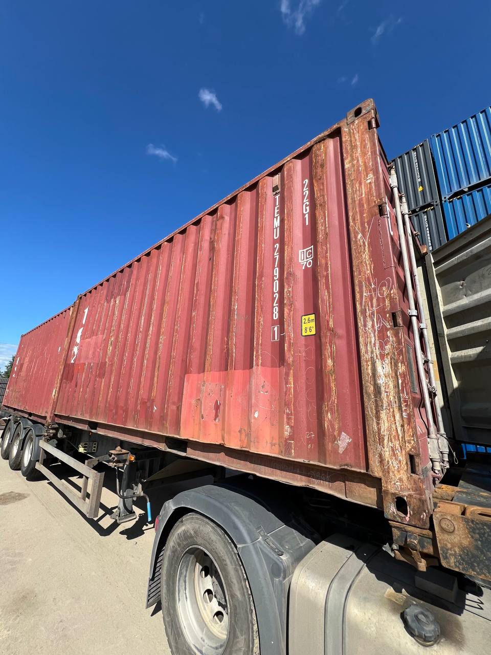Морской контейнер TEMU2790281