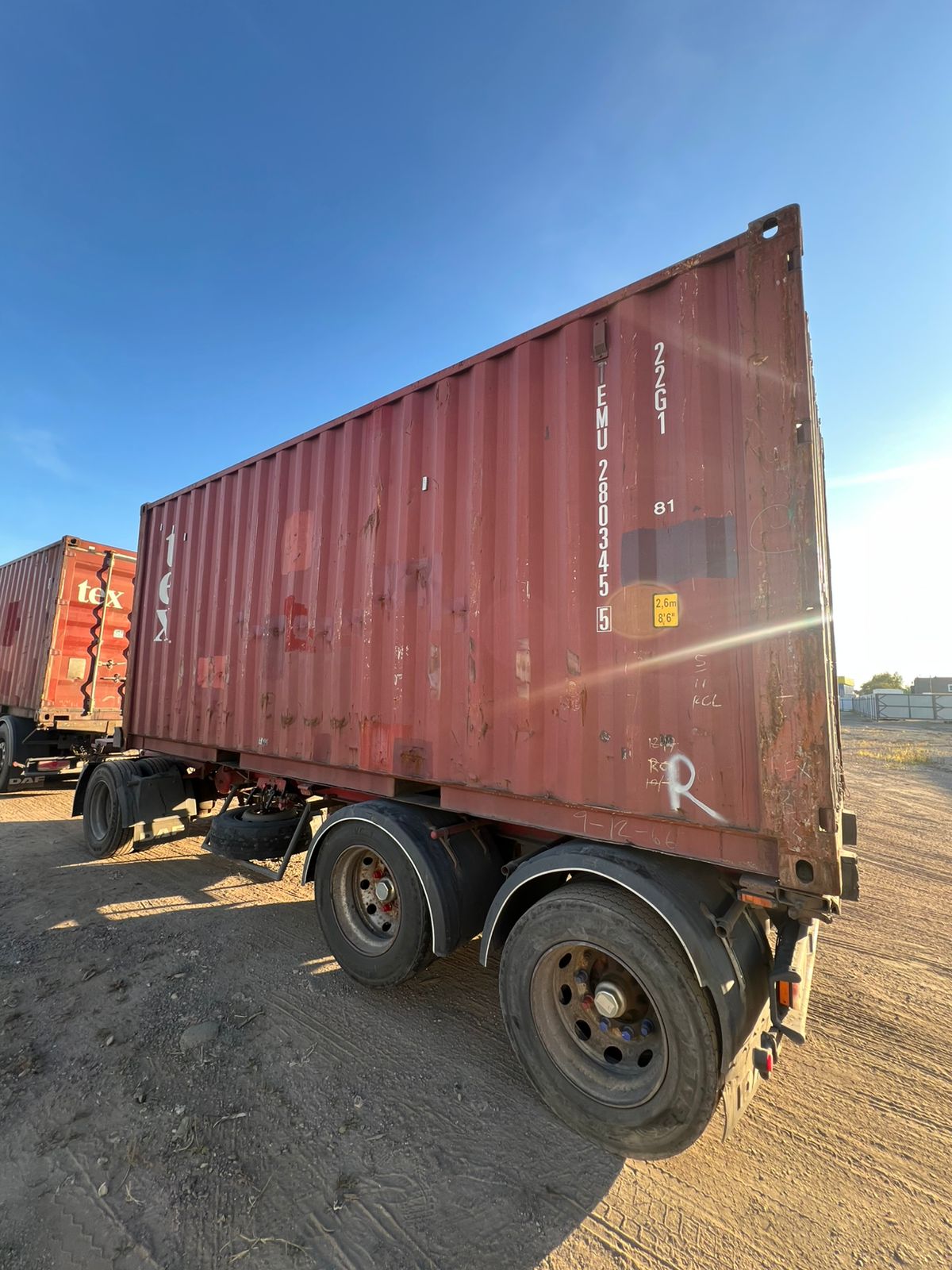 Морской контейнер TEMU2803455