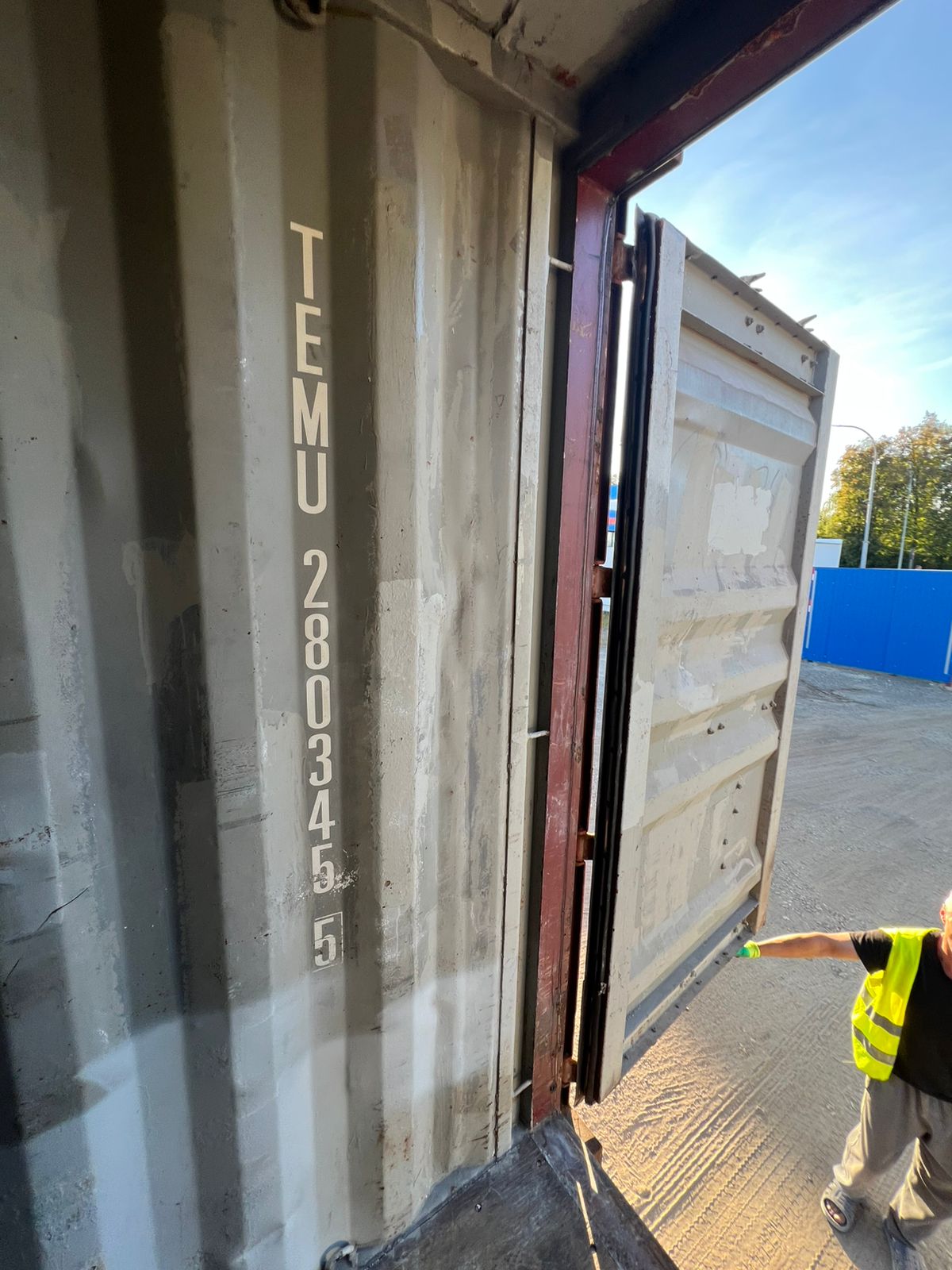 Морской контейнер TEMU2803455