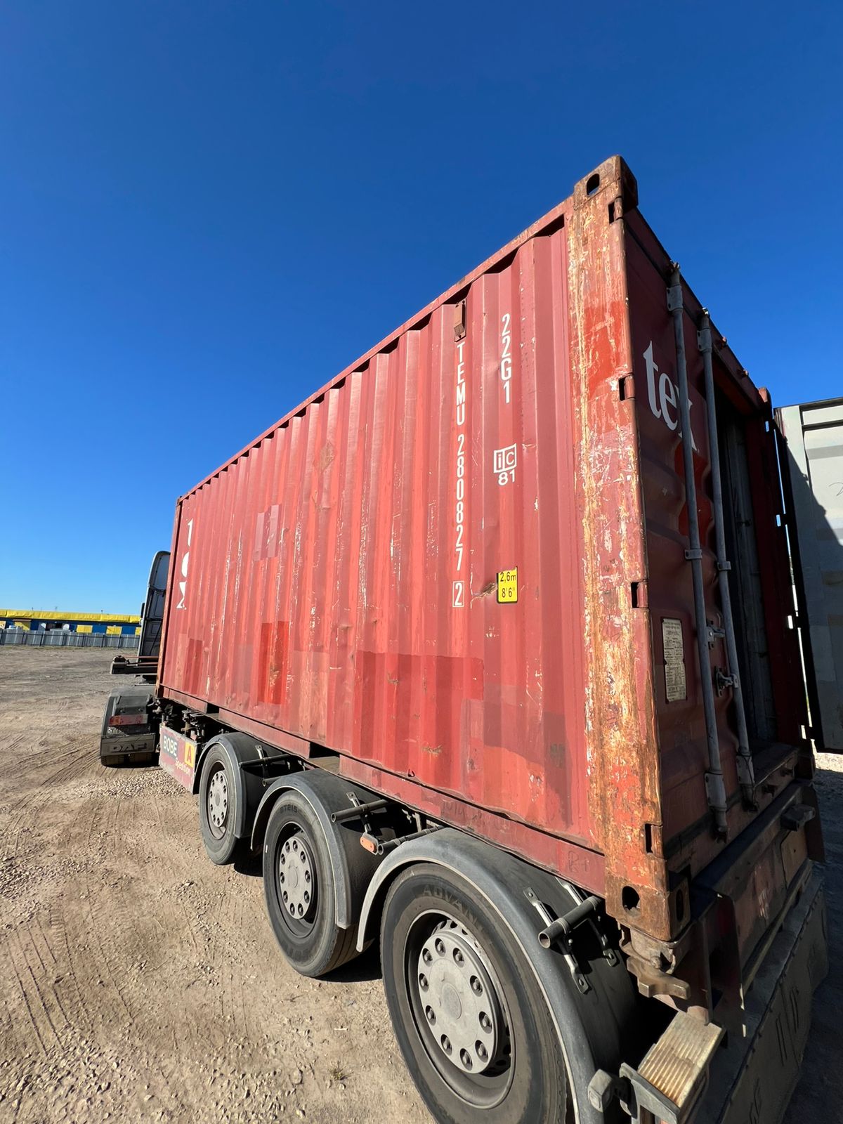 Морской контейнер TEMU2808272