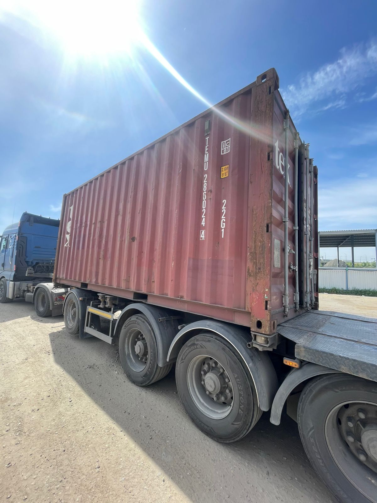 Морской контейнер TEMU2860244