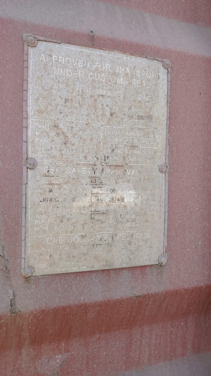 Морской контейнер TEMU2874382