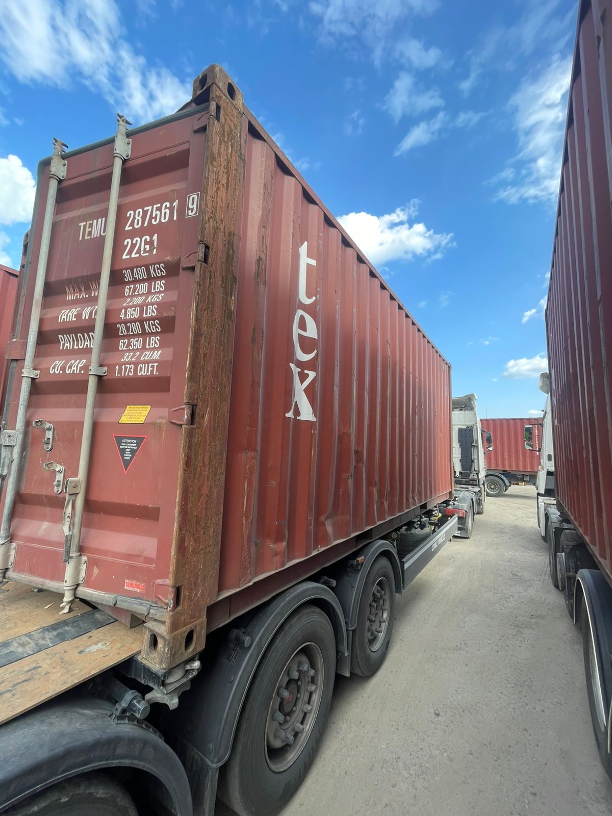 Морской контейнер TEMU2875619