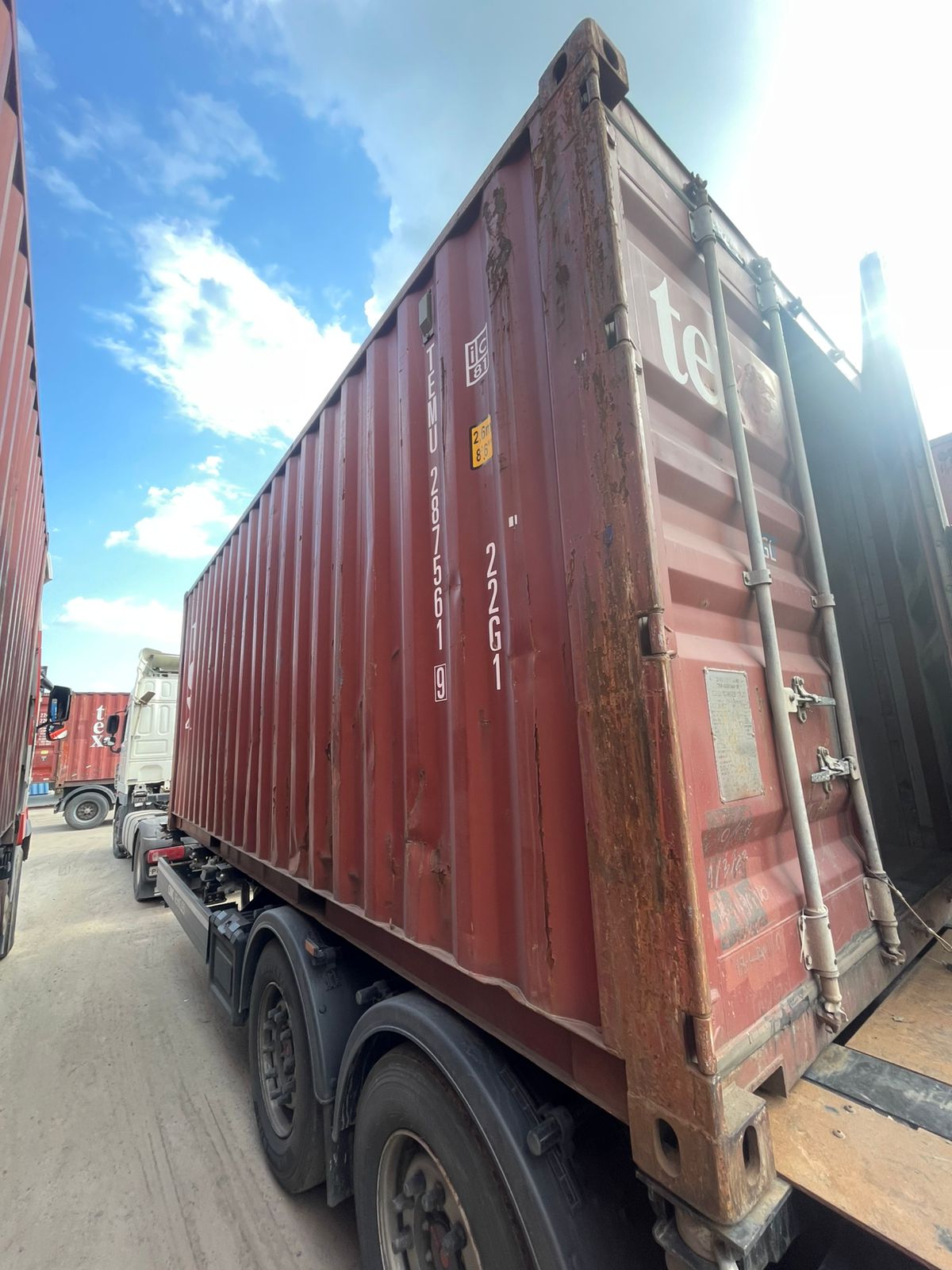 Морской контейнер TEMU2875619